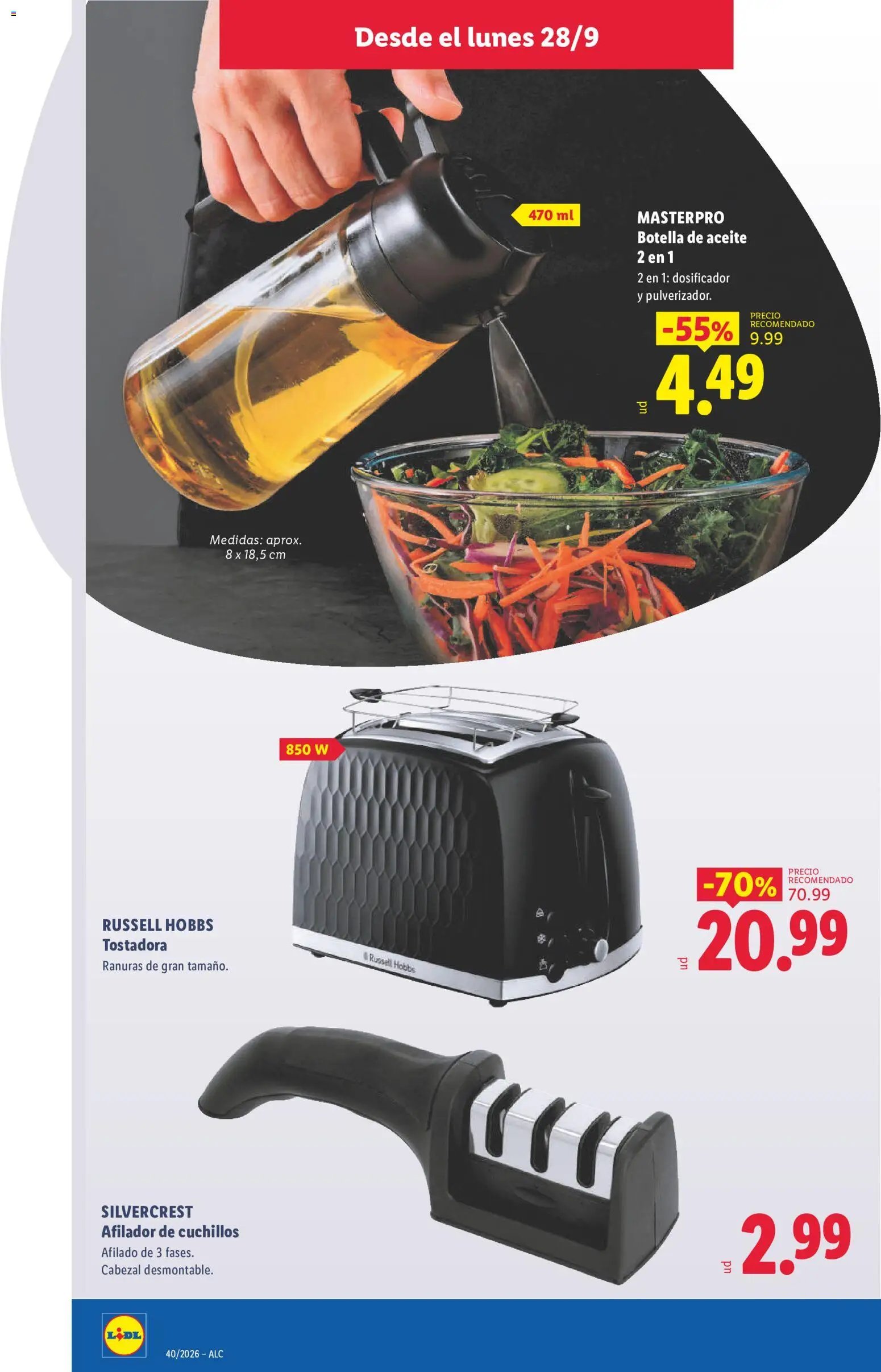 Lidl folleto de bazar