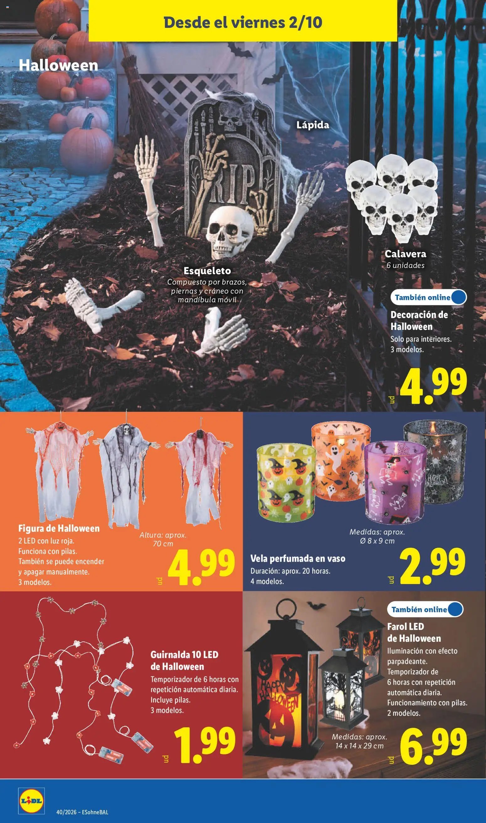 Lidl folleto de bazar