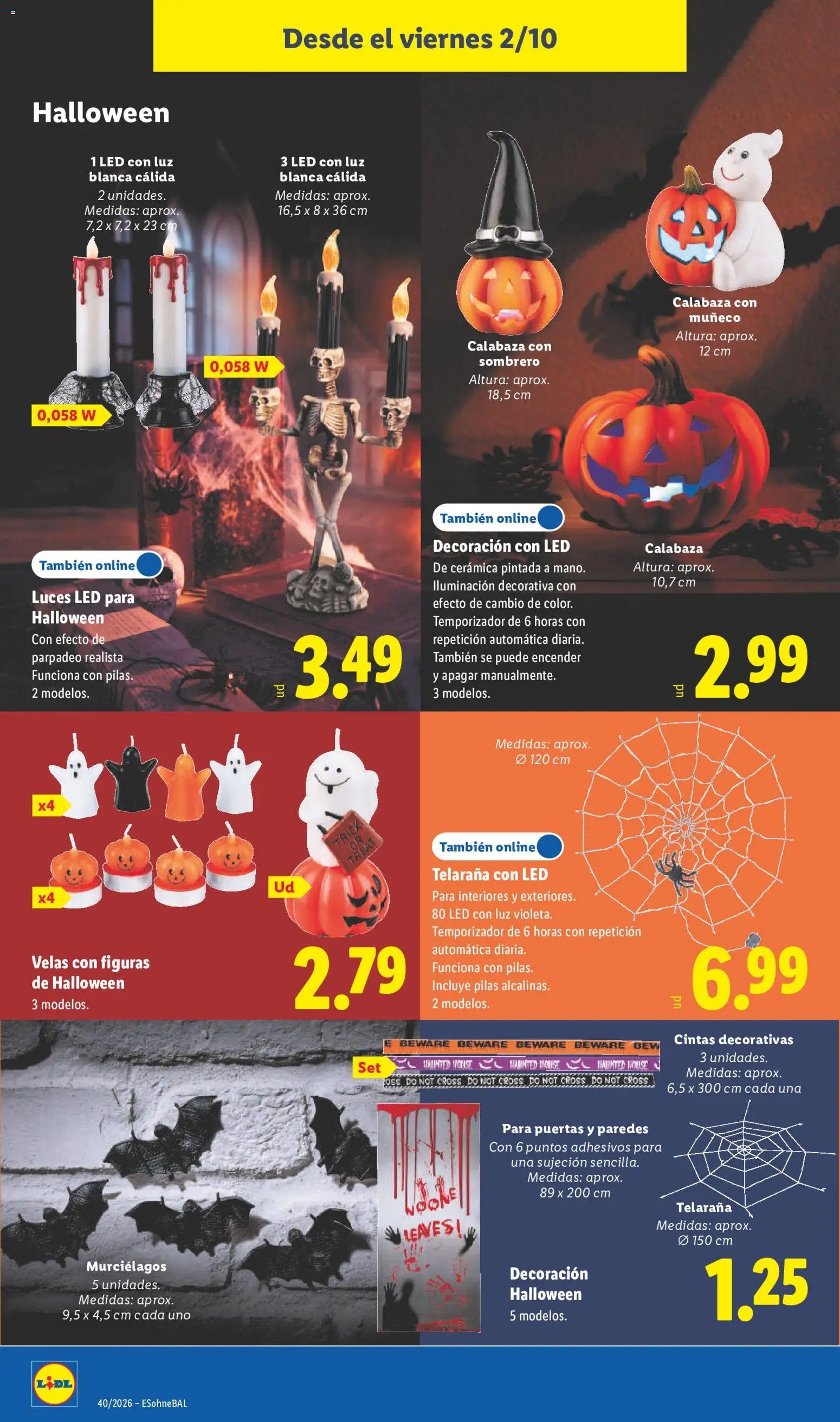 Lidl folleto de bazar