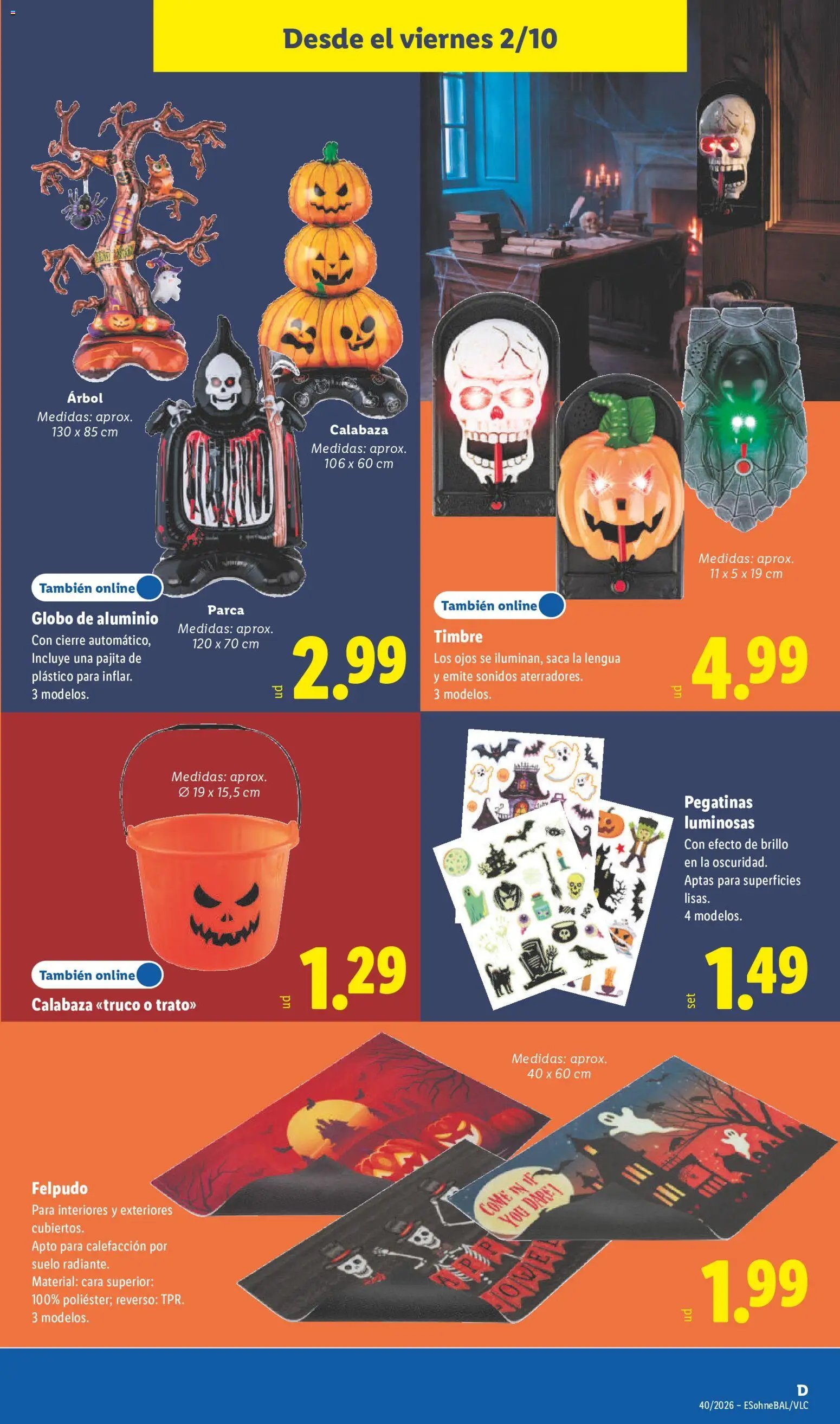 Lidl folleto de bazar