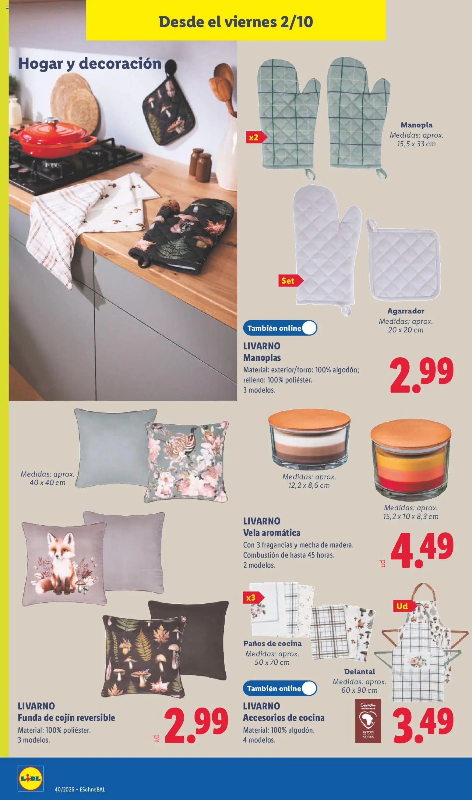 Lidl folleto de bazar