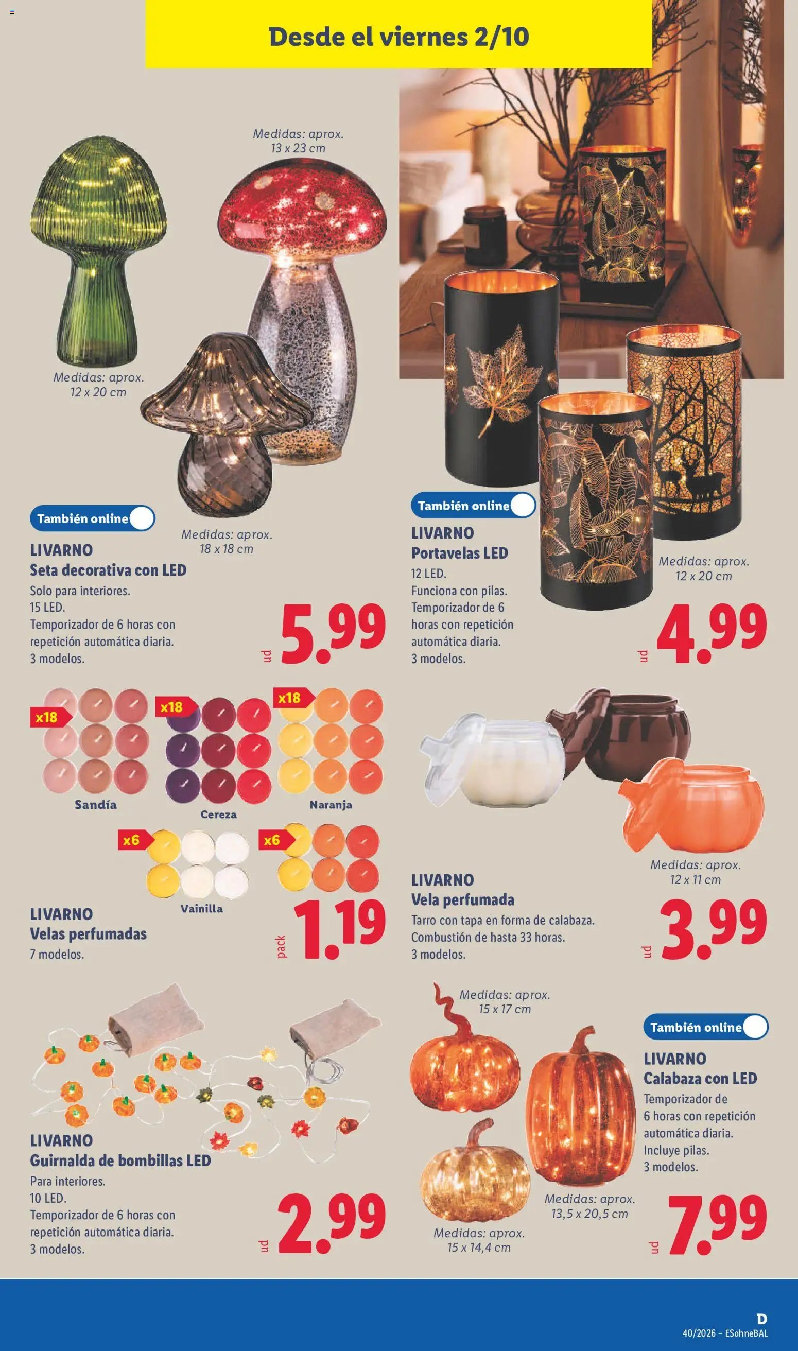 Lidl folleto de bazar