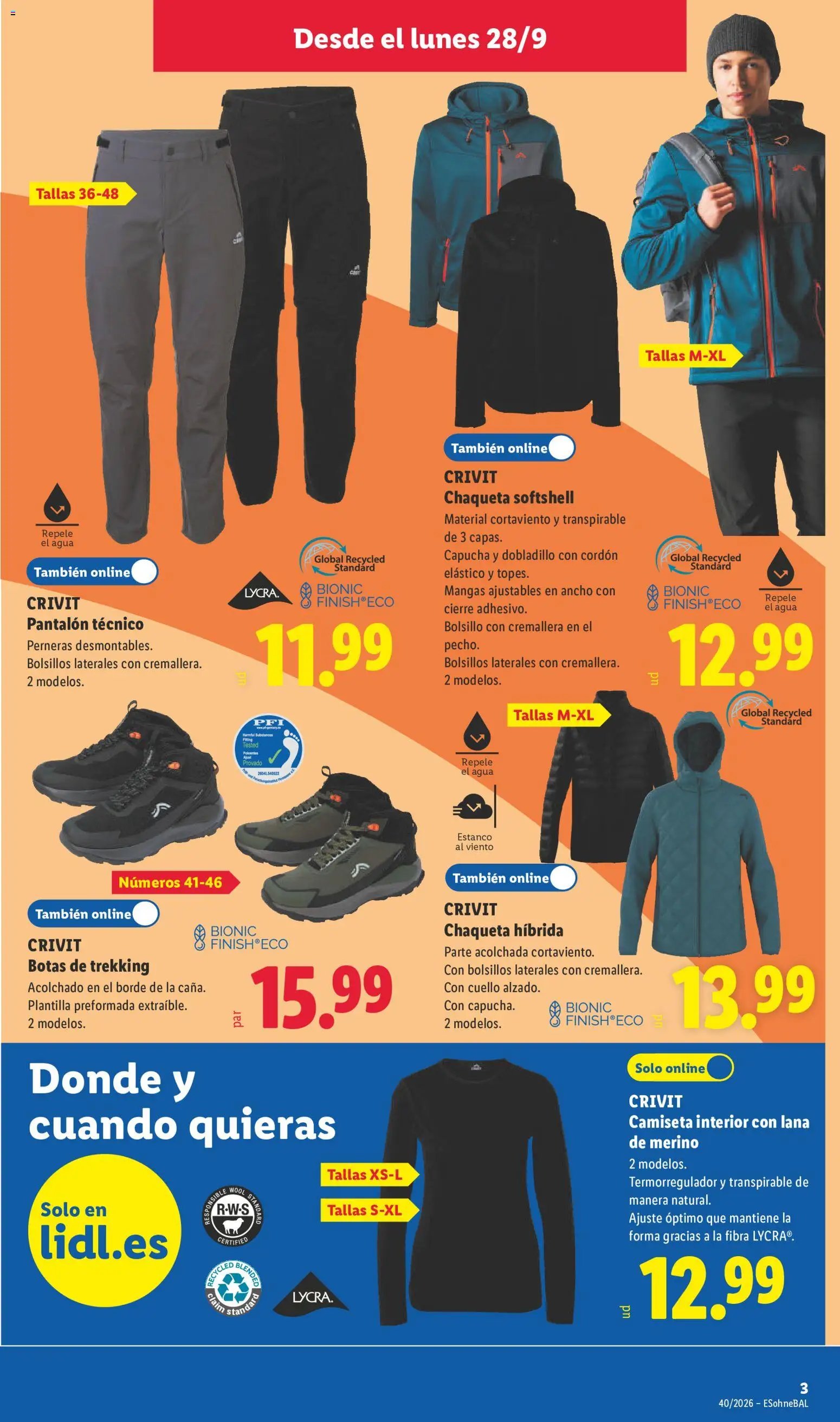 Lidl folleto de bazar