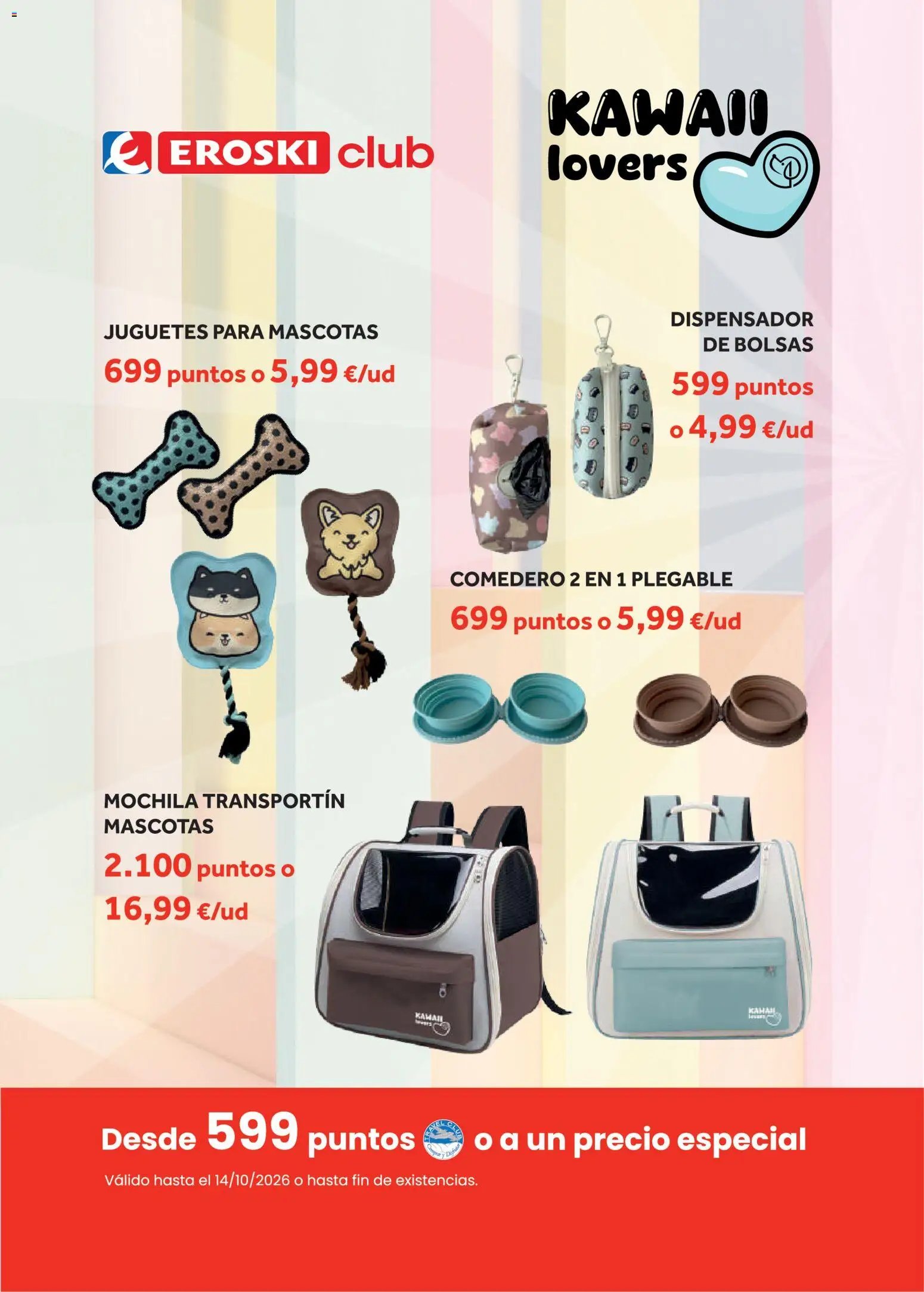 Eroski Fidelización Kawaii Lovers Pets