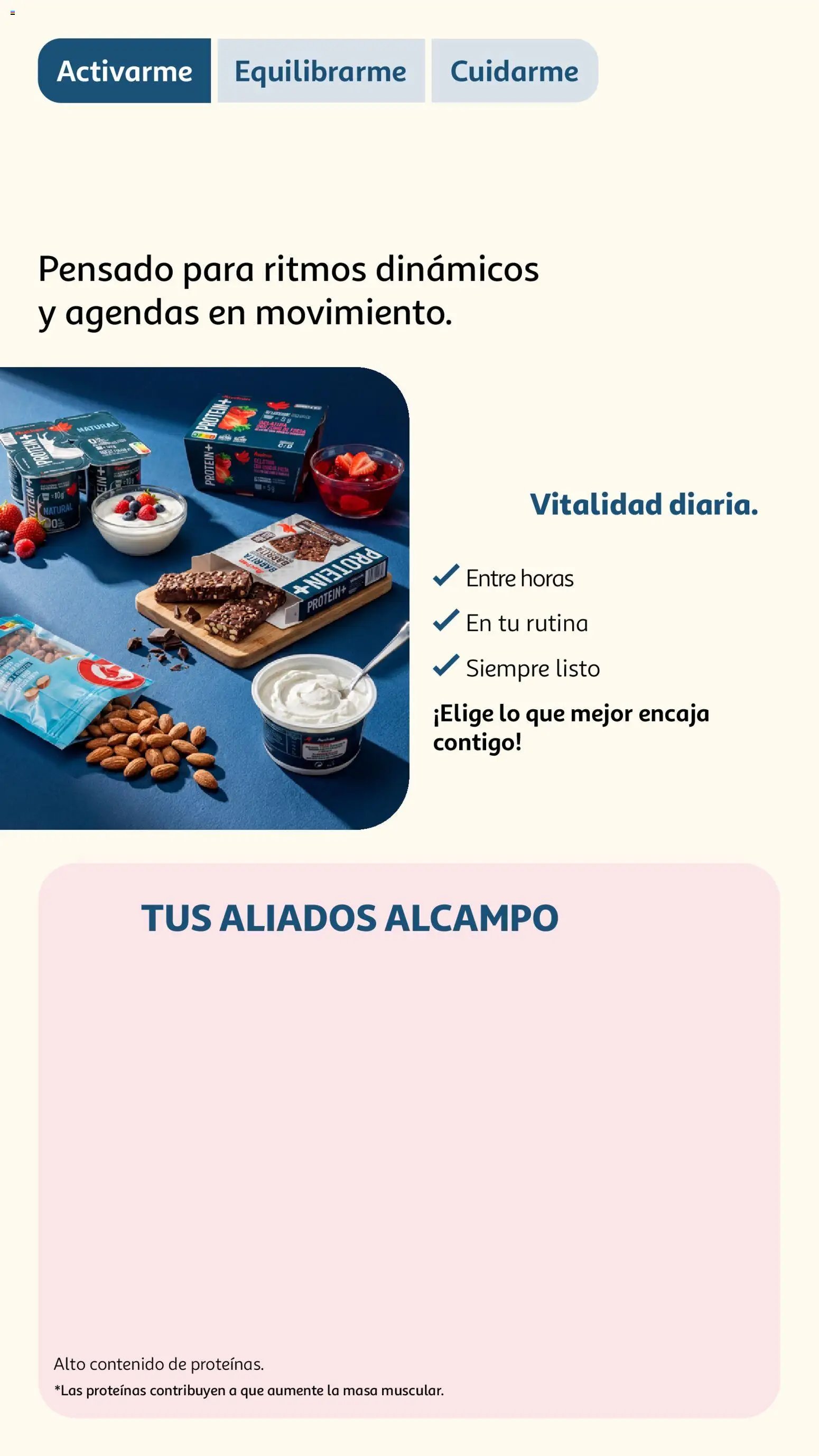 Alcampo - ALC Nutrición activa Rendimiento diario