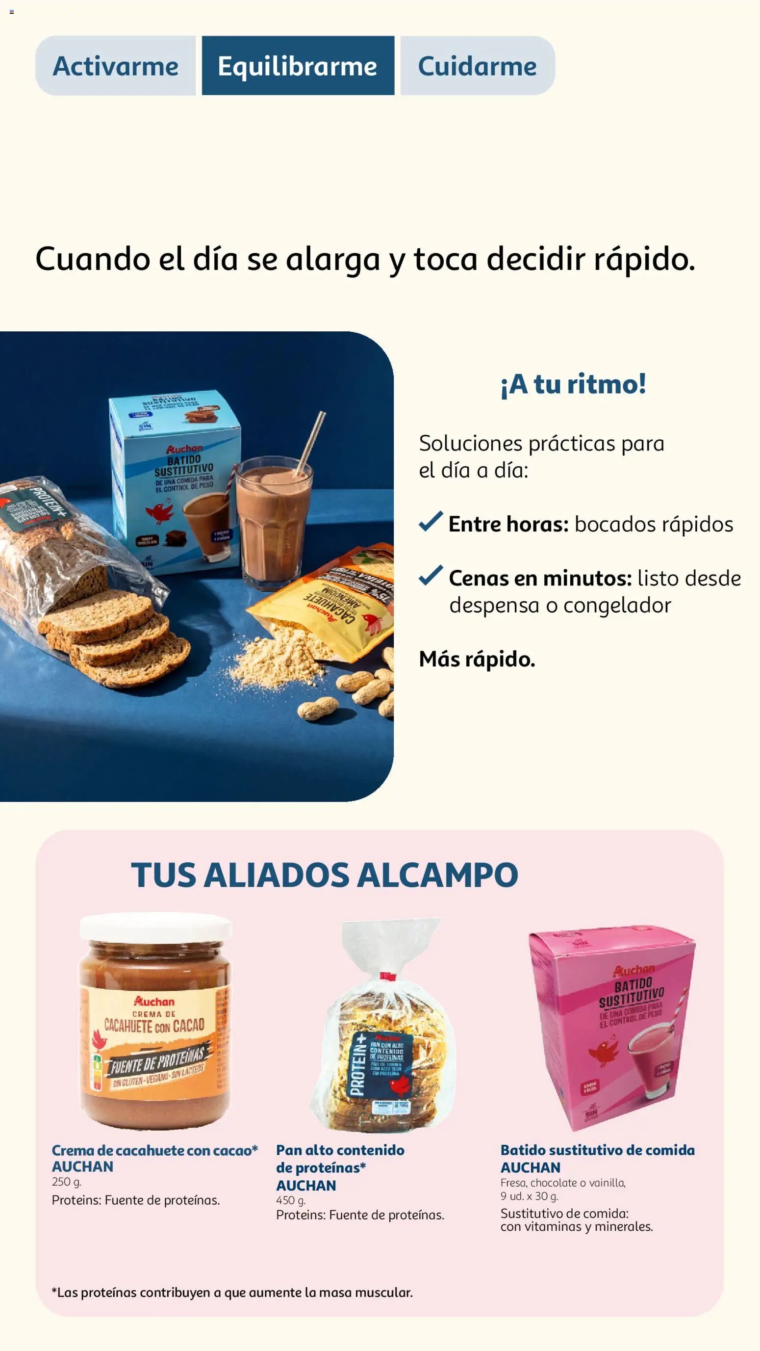 Alcampo - ALC Nutrición activa Rendimiento diario