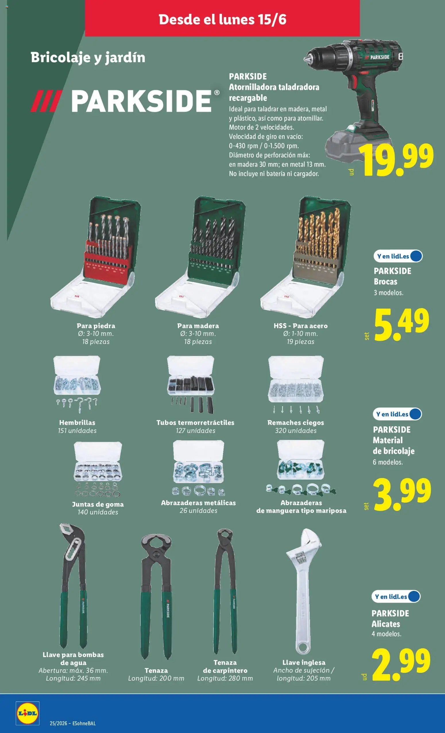 Lidl folleto de bazar