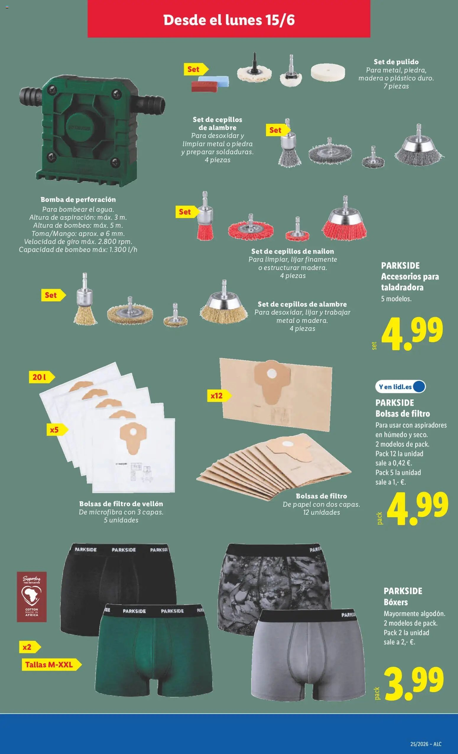 Lidl folleto de bazar