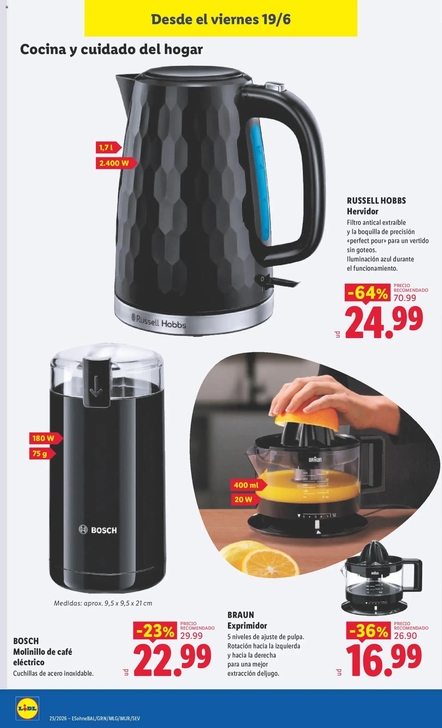 Lidl folleto de bazar