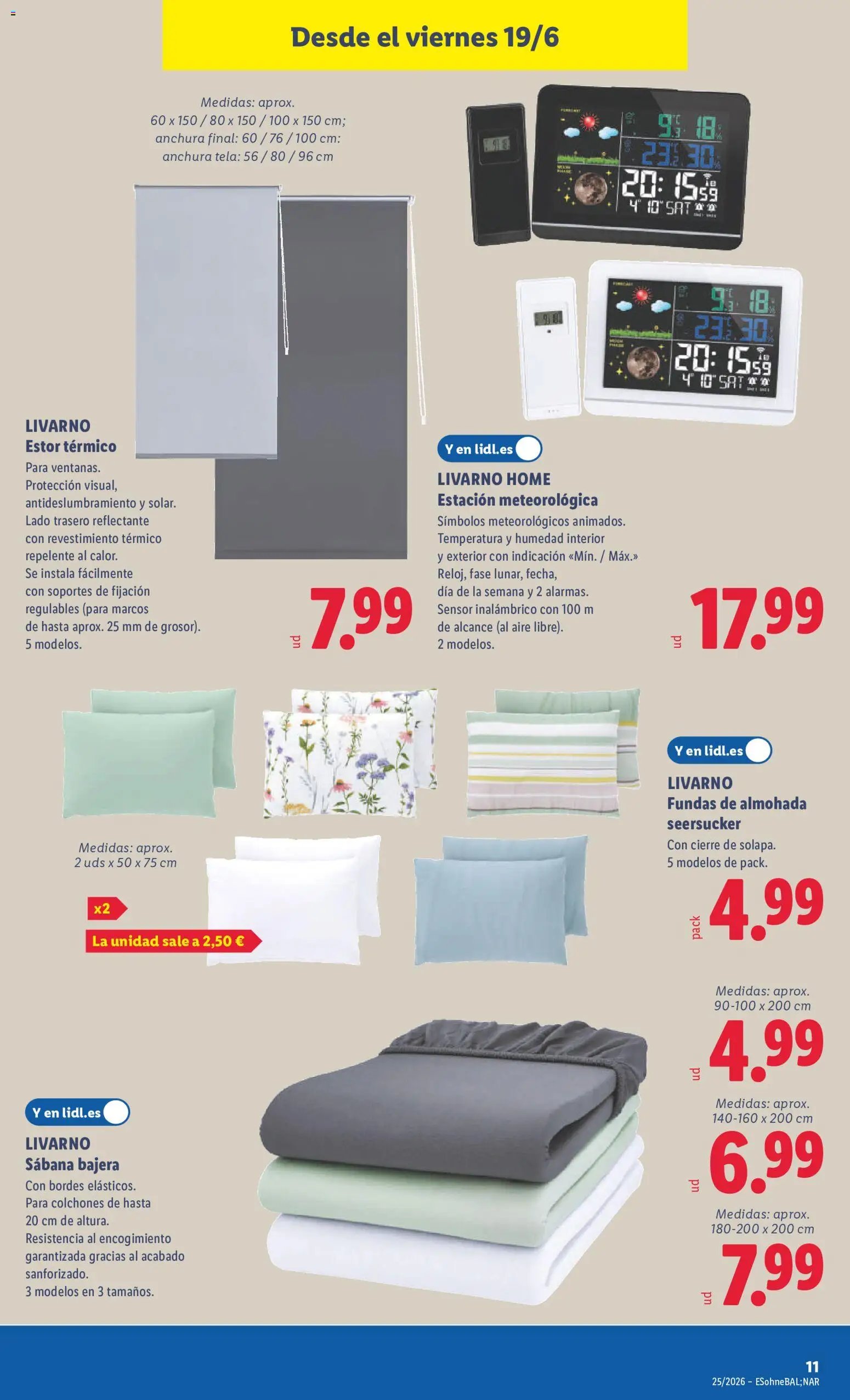 Lidl folleto de bazar