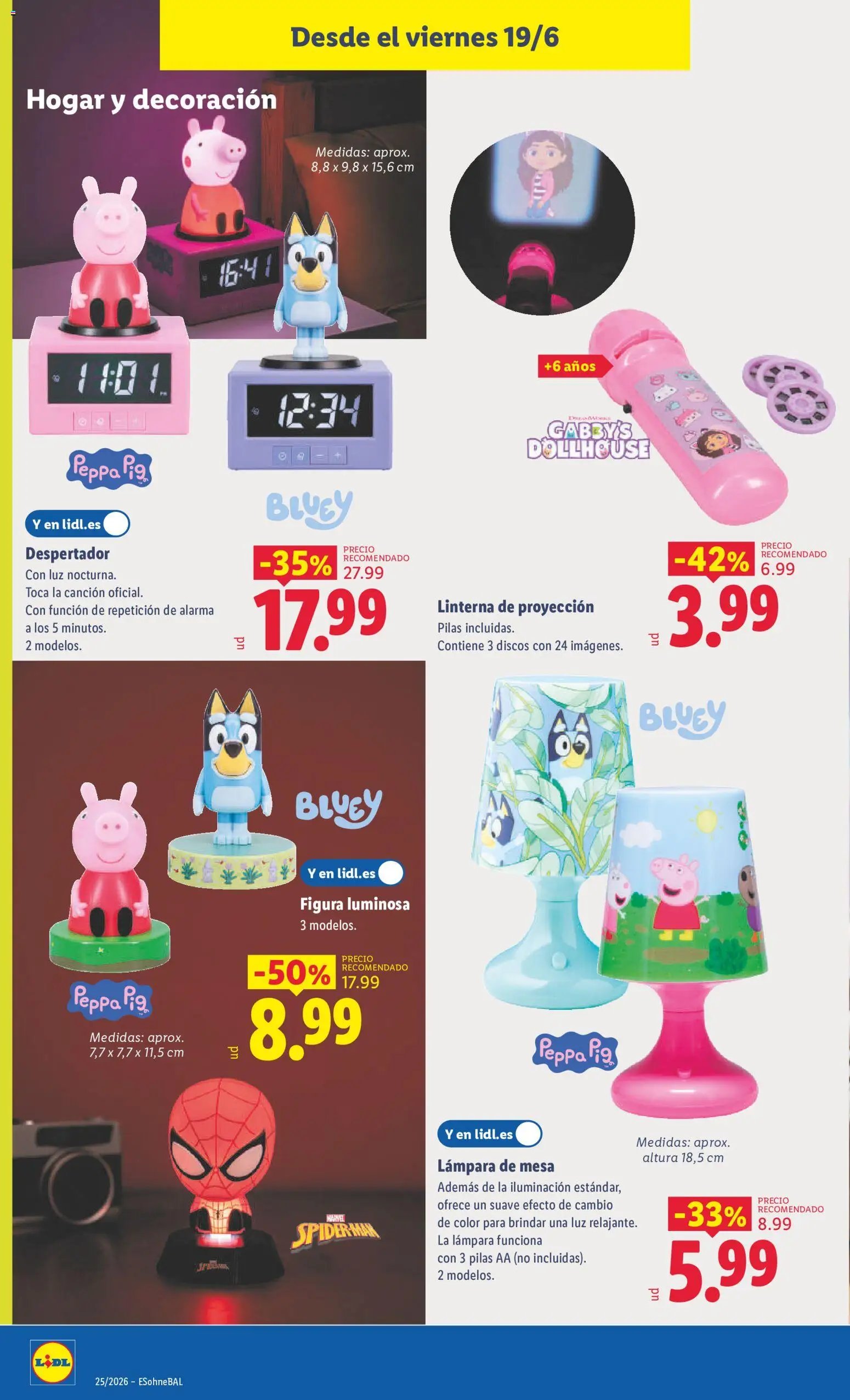 Lidl folleto de bazar