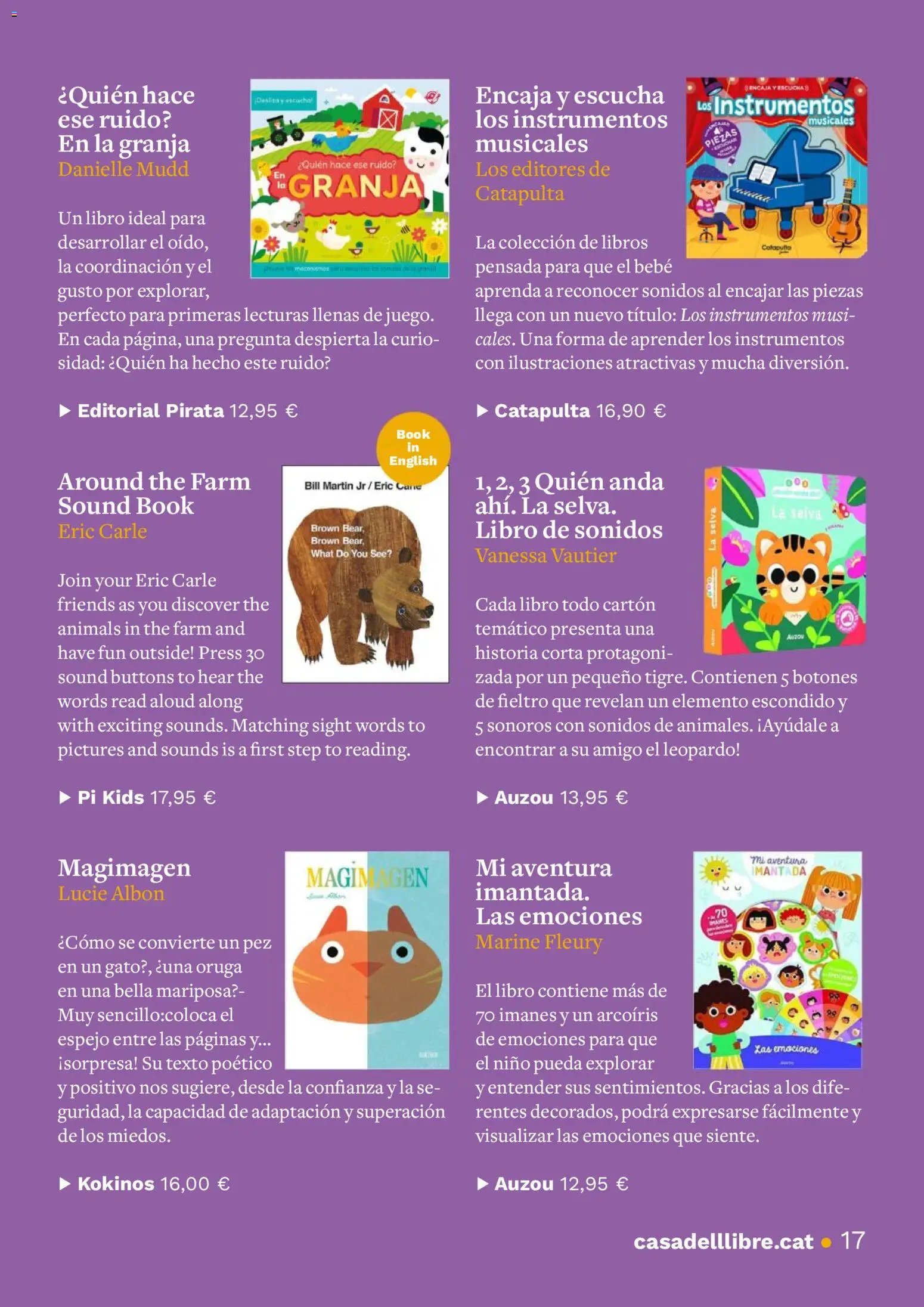 Casa del libro folleto