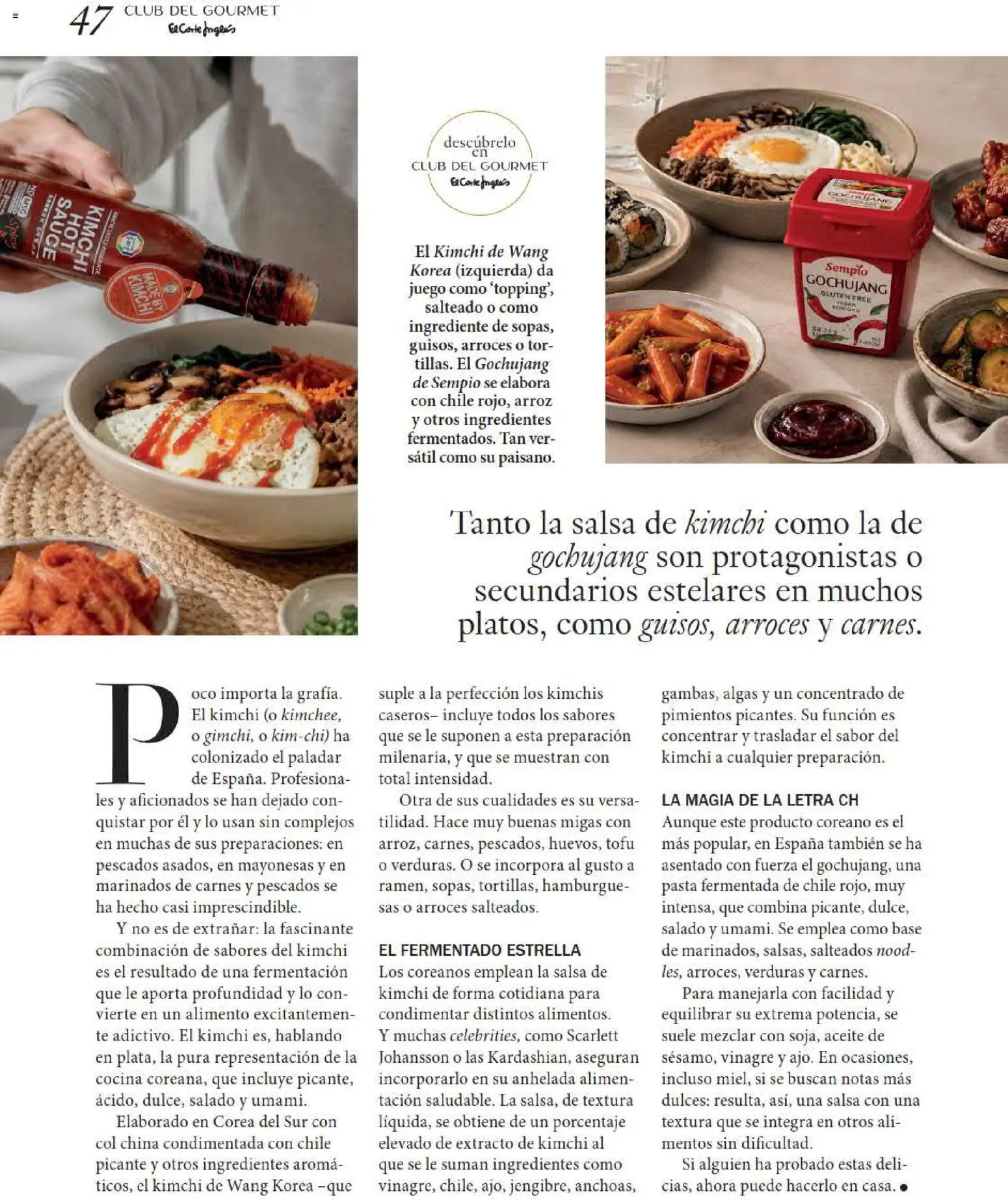 El Corte Inglés Gourmet Magazine