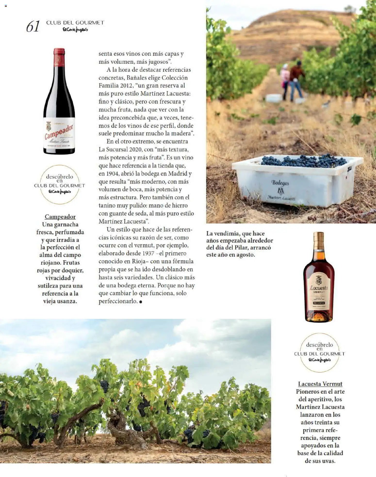 El Corte Inglés Gourmet Magazine