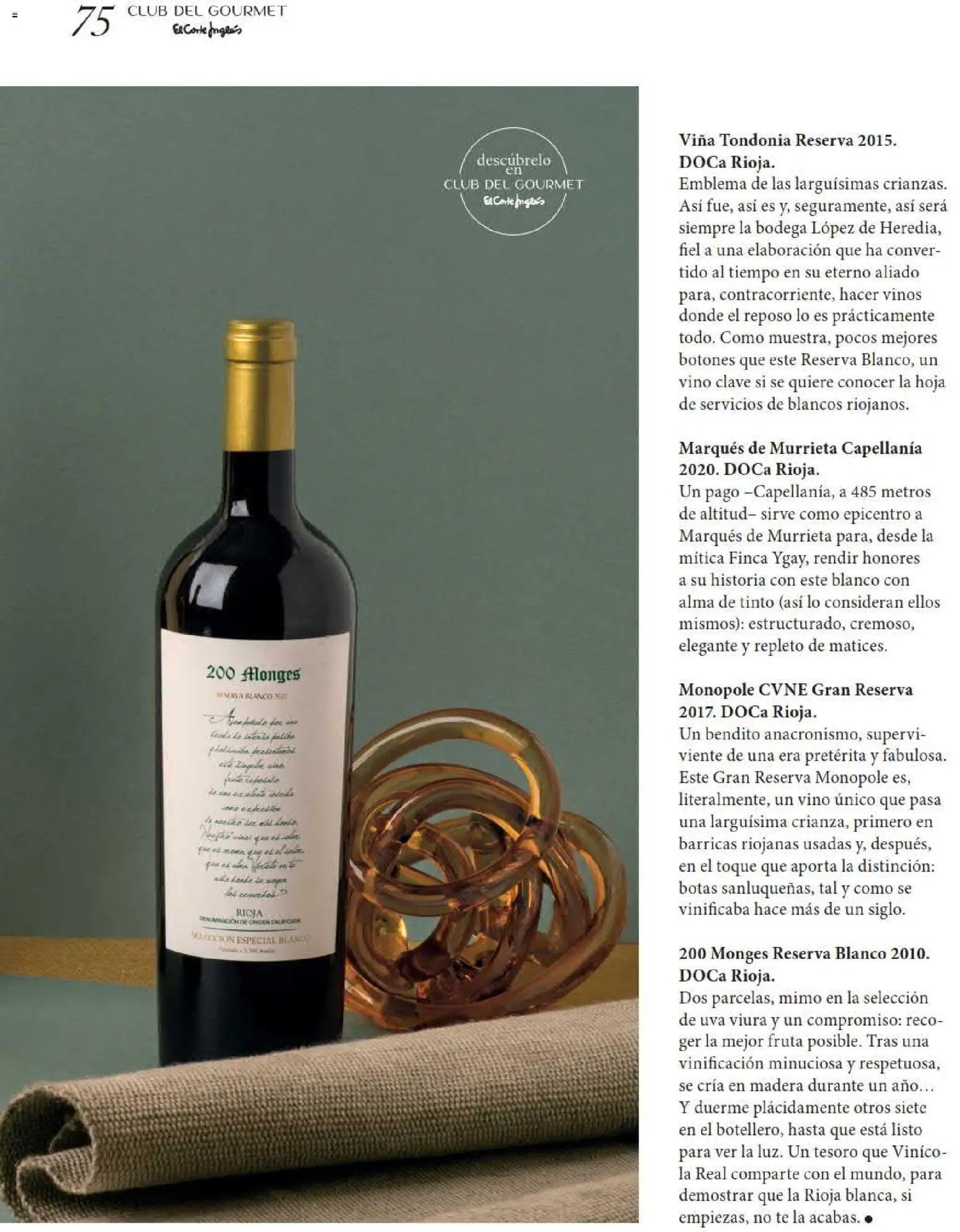 El Corte Inglés Gourmet Magazine