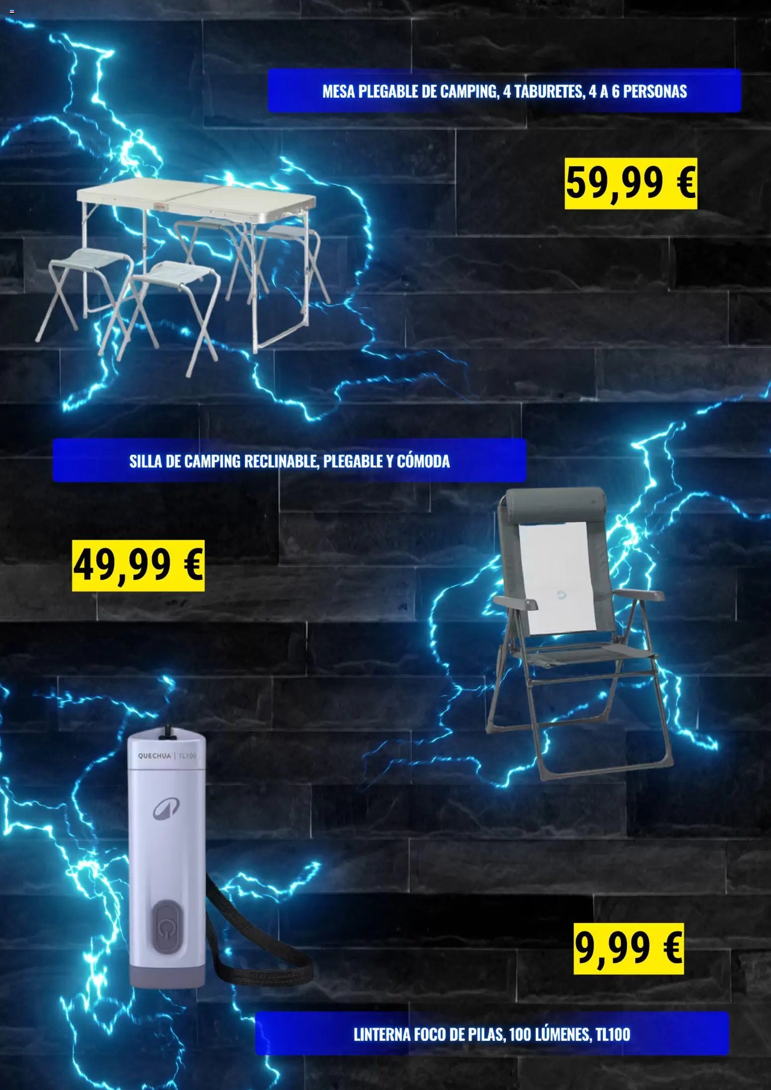Decathlon oferta estacional