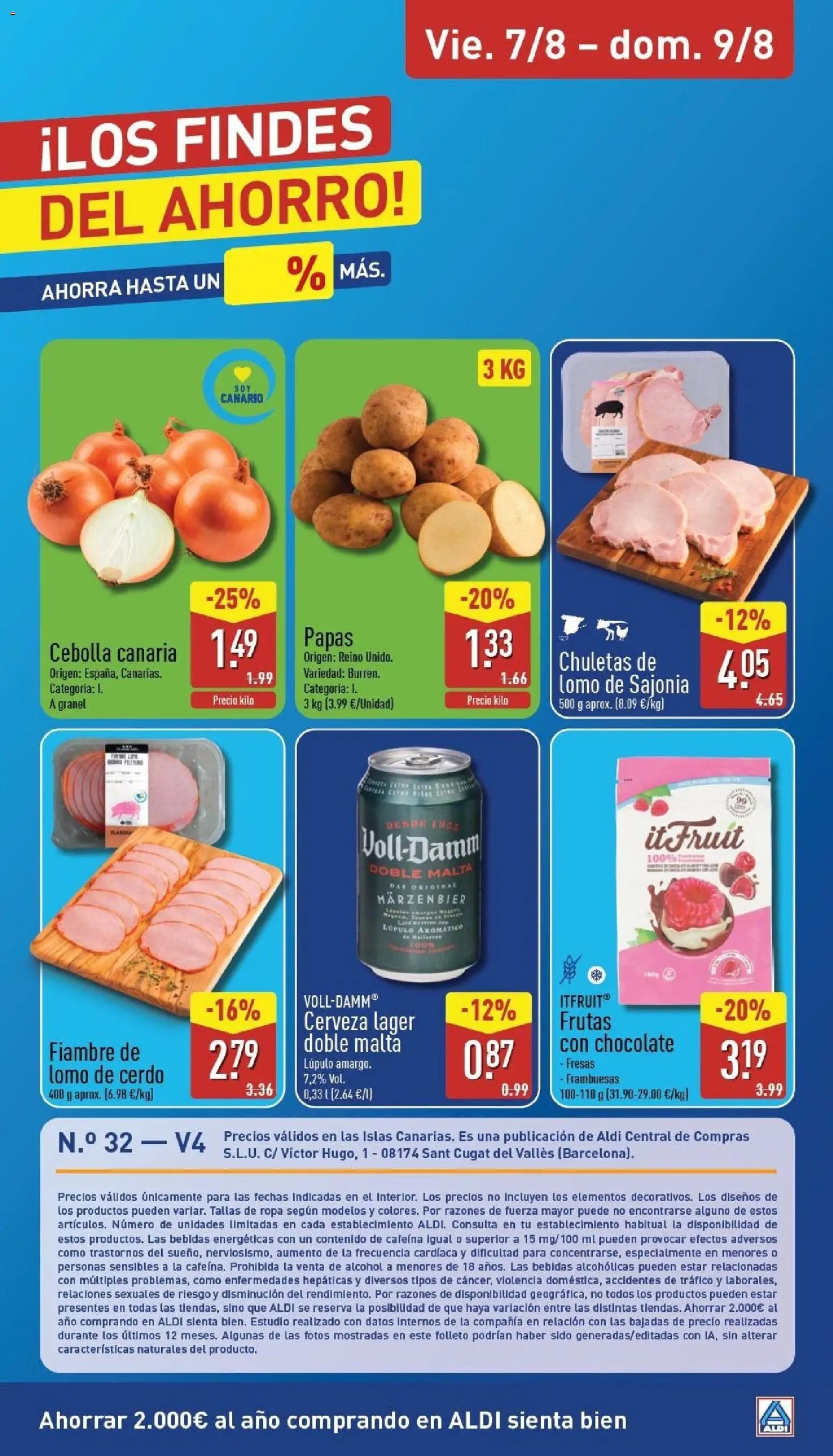 Aldi folleto Canarias
