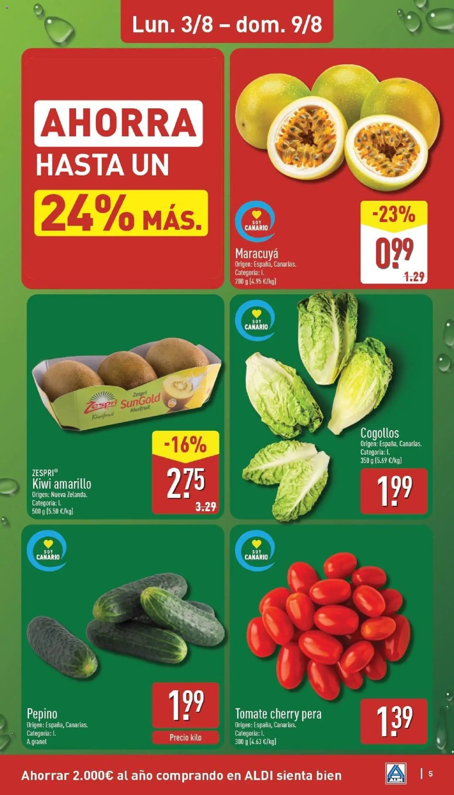 Aldi folleto Canarias