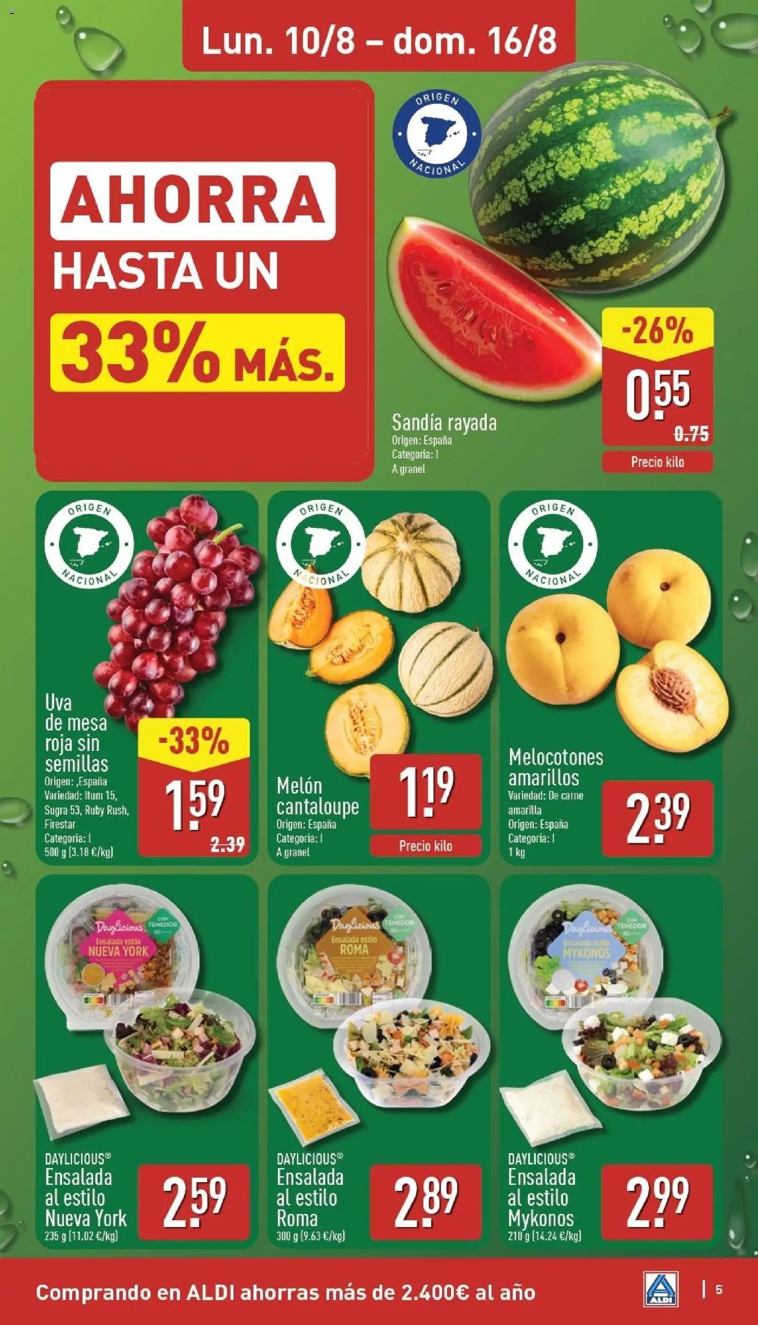 Aldi folleto Península