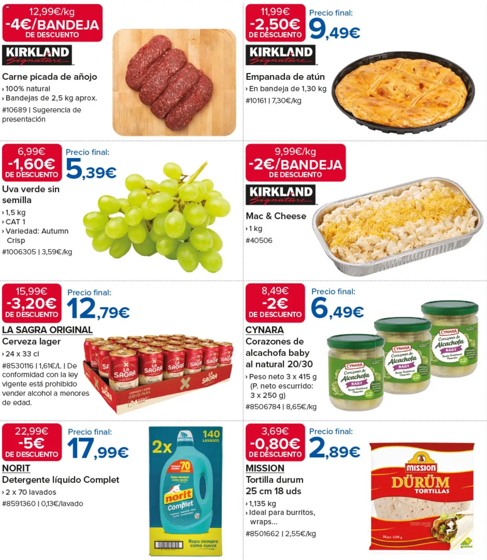 Costco 4 días de descuentos