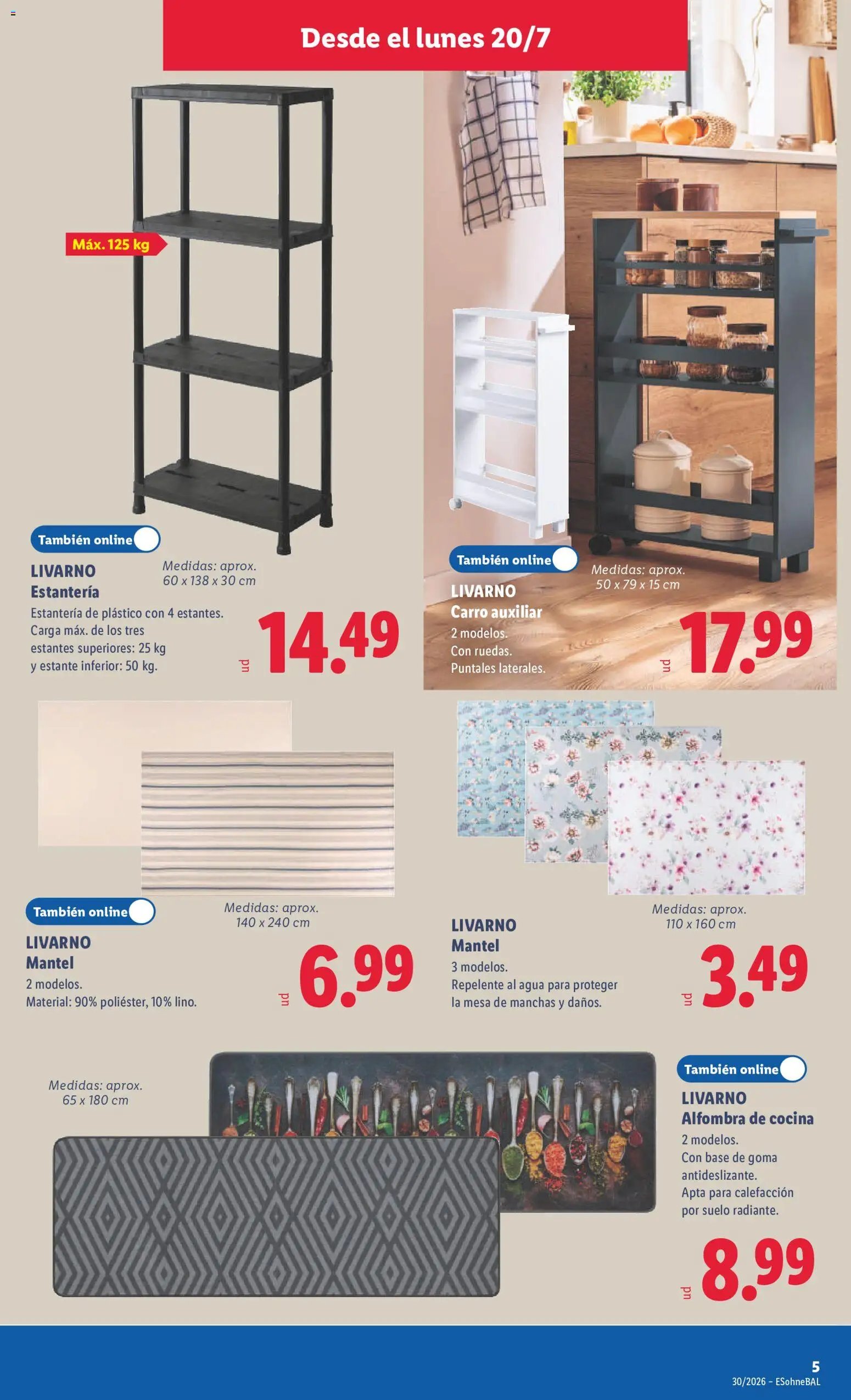 Lidl folleto de bazar