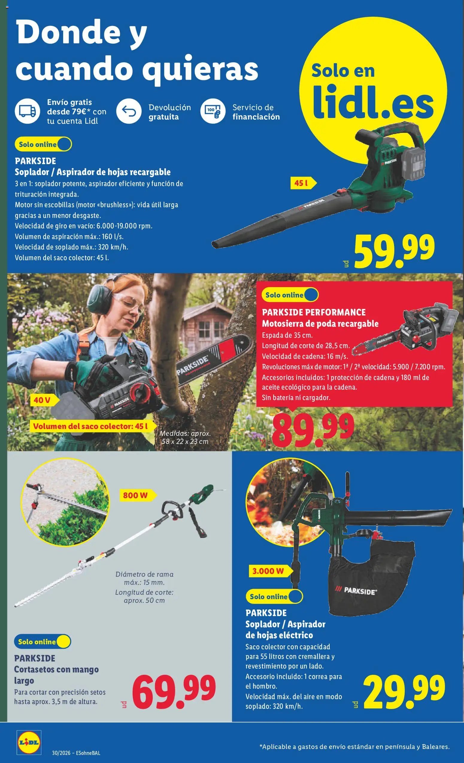 Lidl folleto de bazar