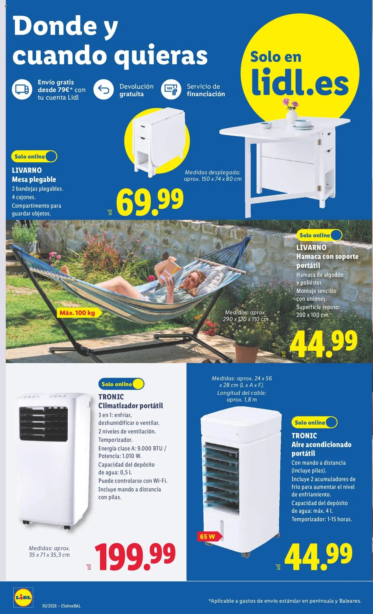 Lidl folleto de bazar