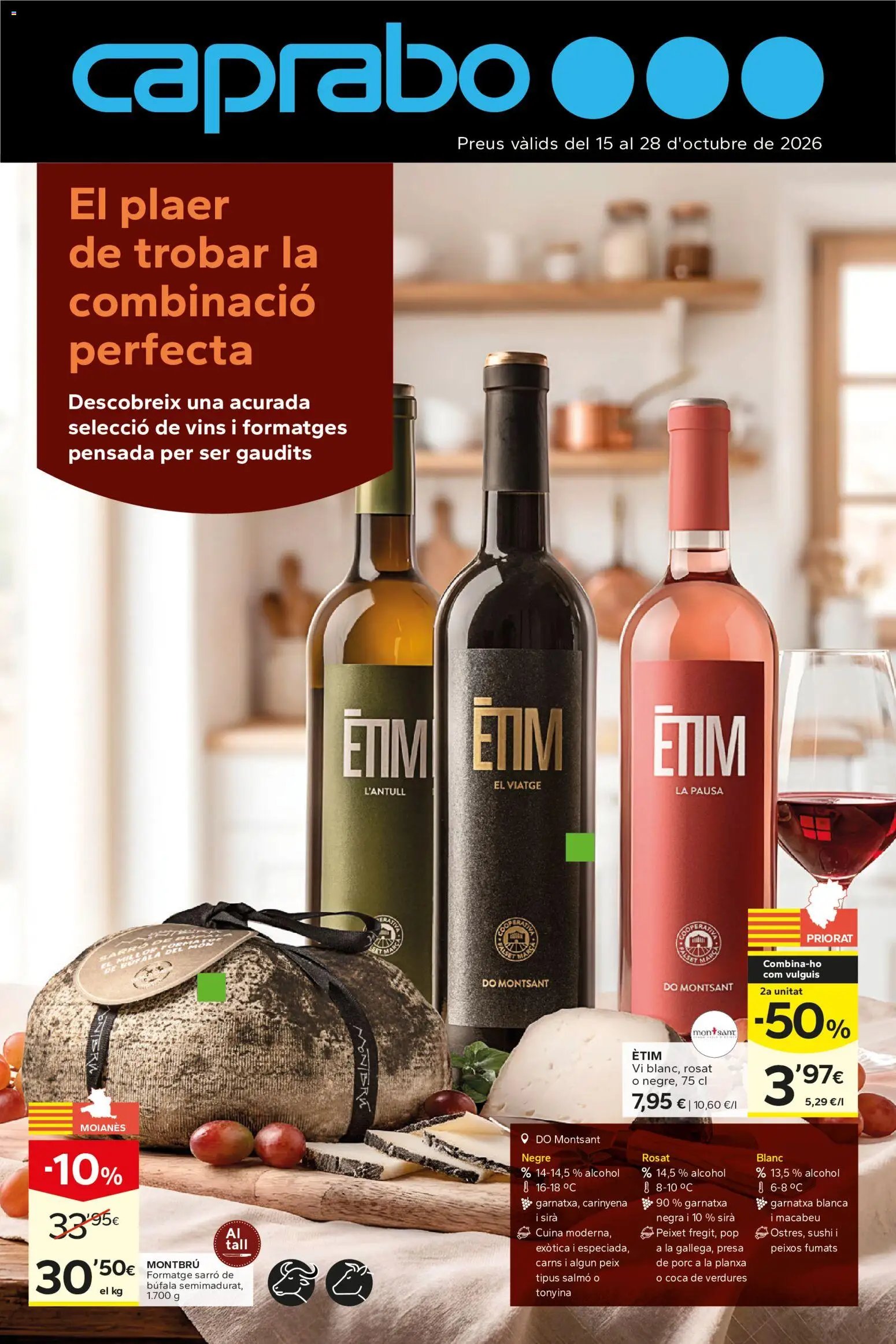 Caprabo El plaer de trobar la combinació perfecta