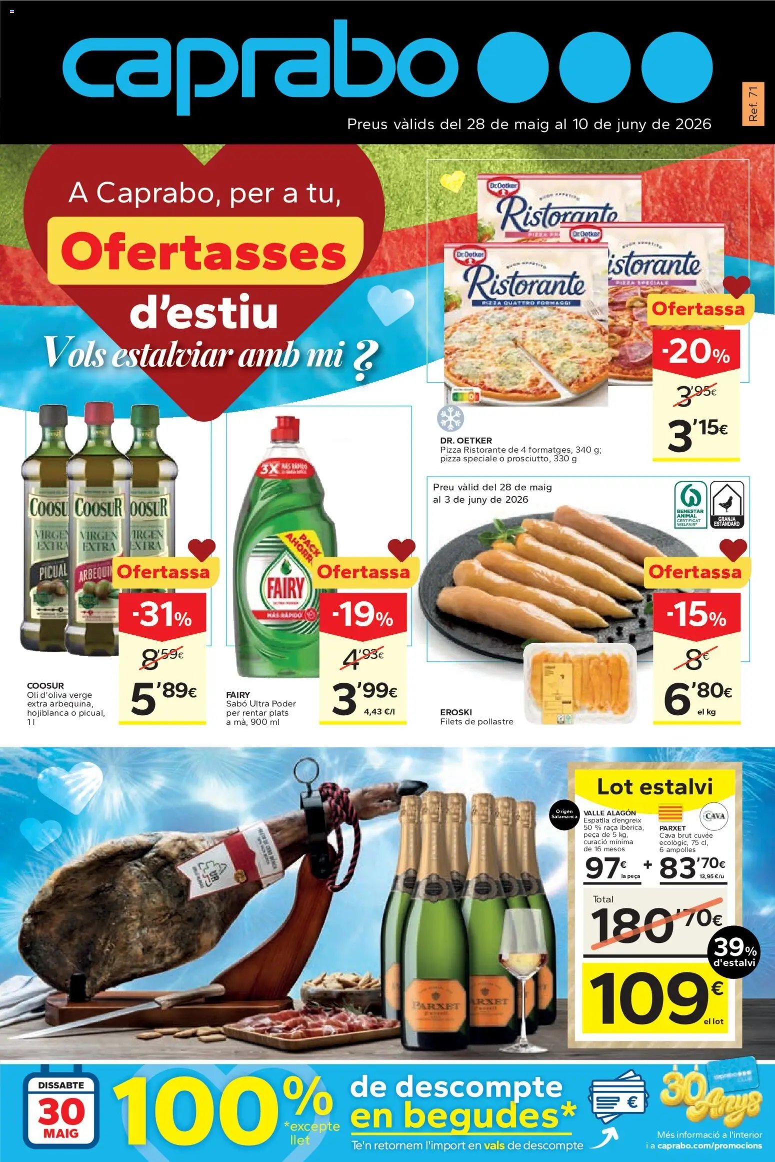 Caprabo Ofertasses d'estiu