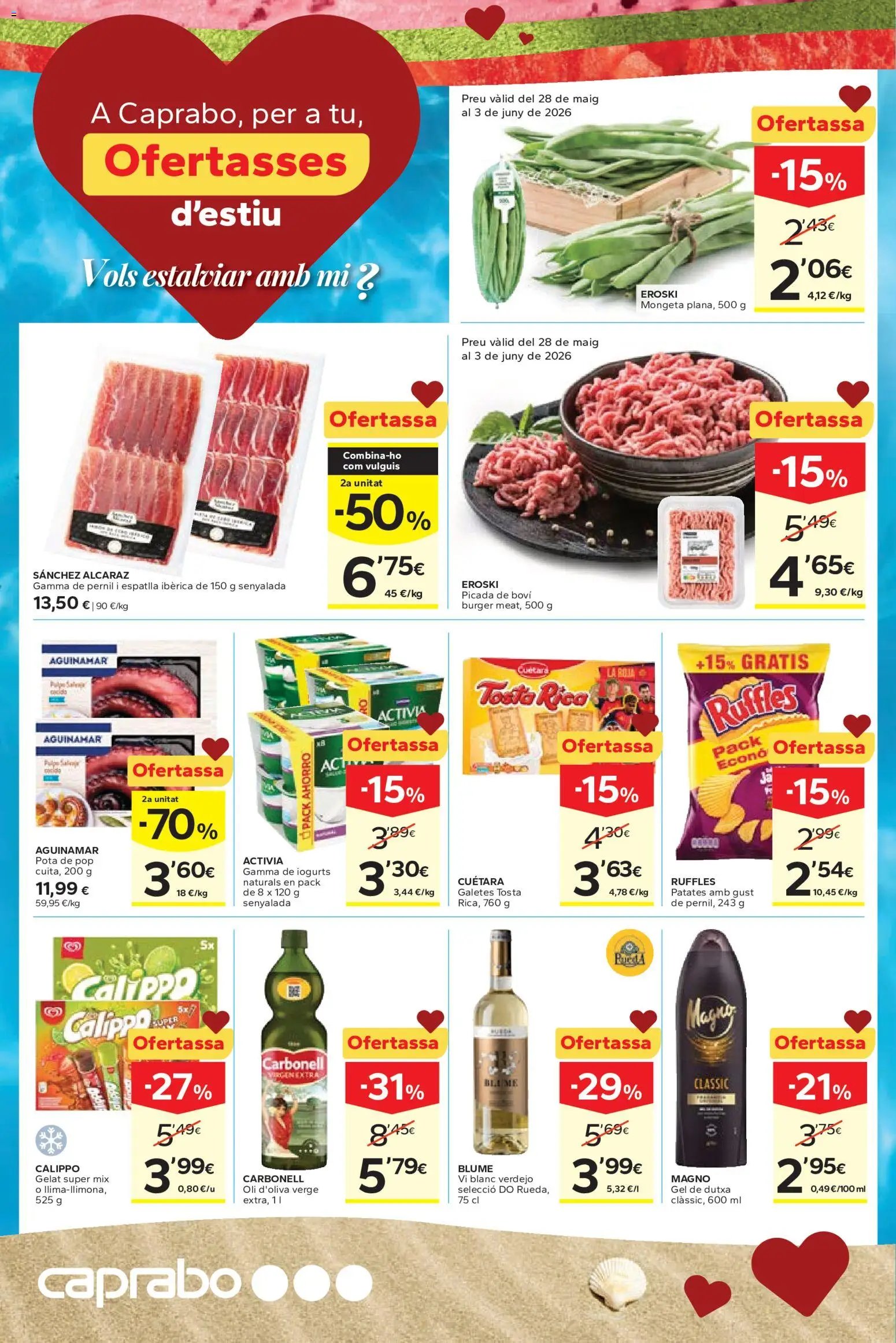 Caprabo Ofertasses d'estiu