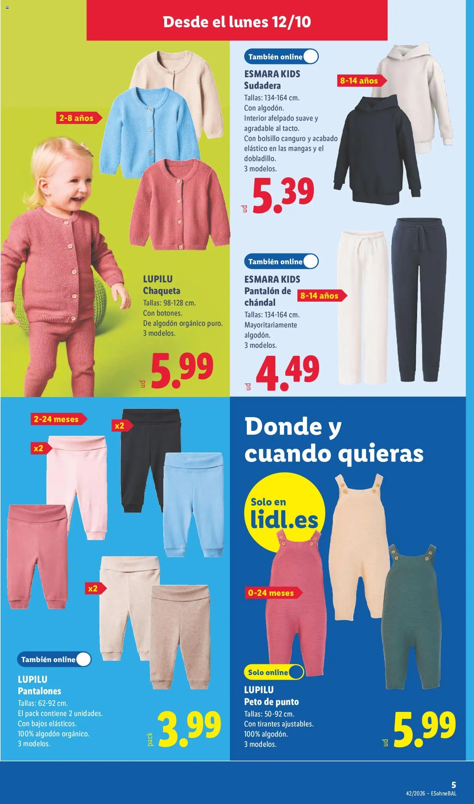 Lidl folleto de bazar