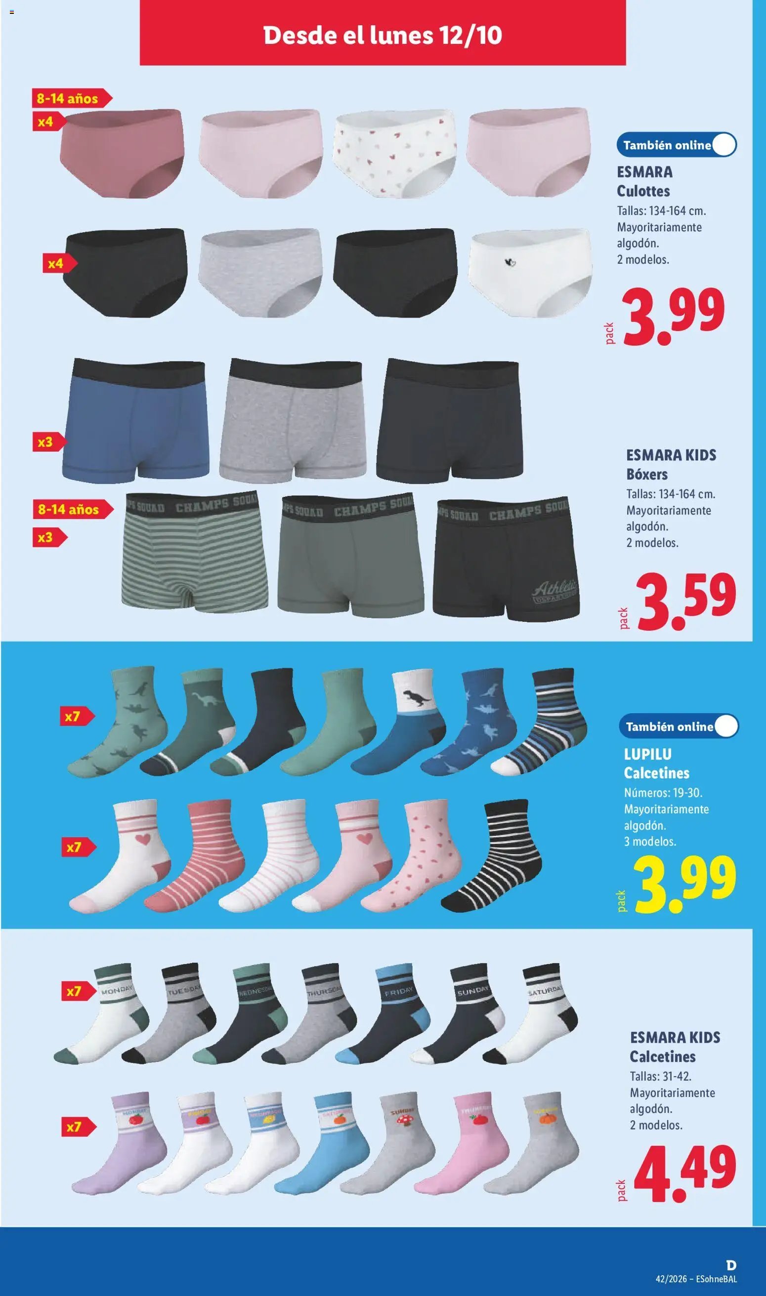 Lidl folleto de bazar