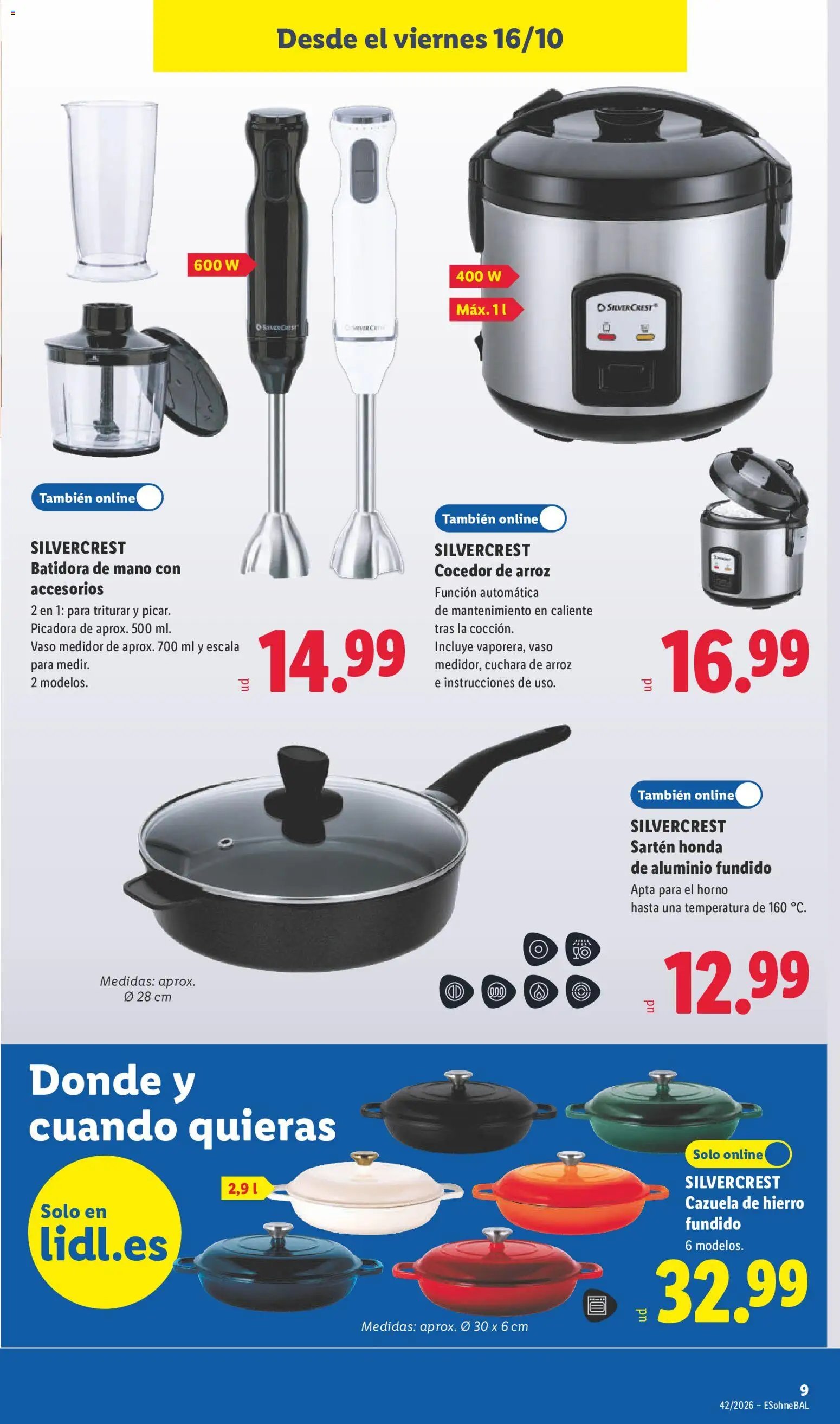 Lidl folleto de bazar