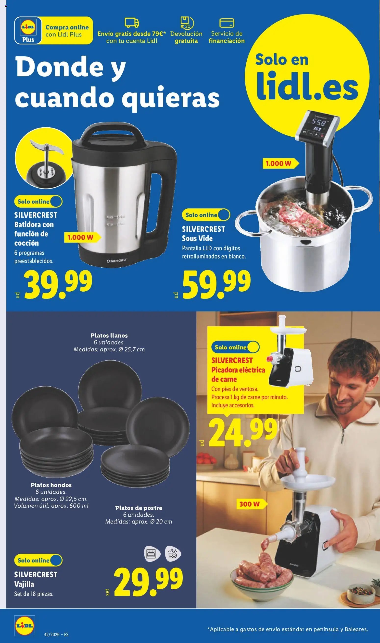 Lidl folleto de bazar