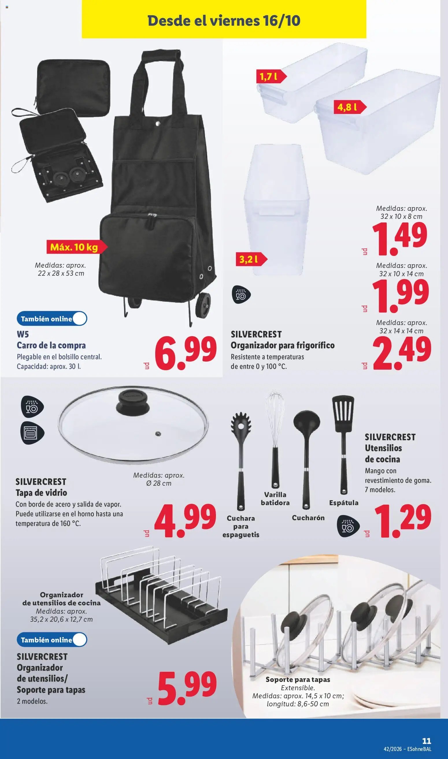 Lidl folleto de bazar