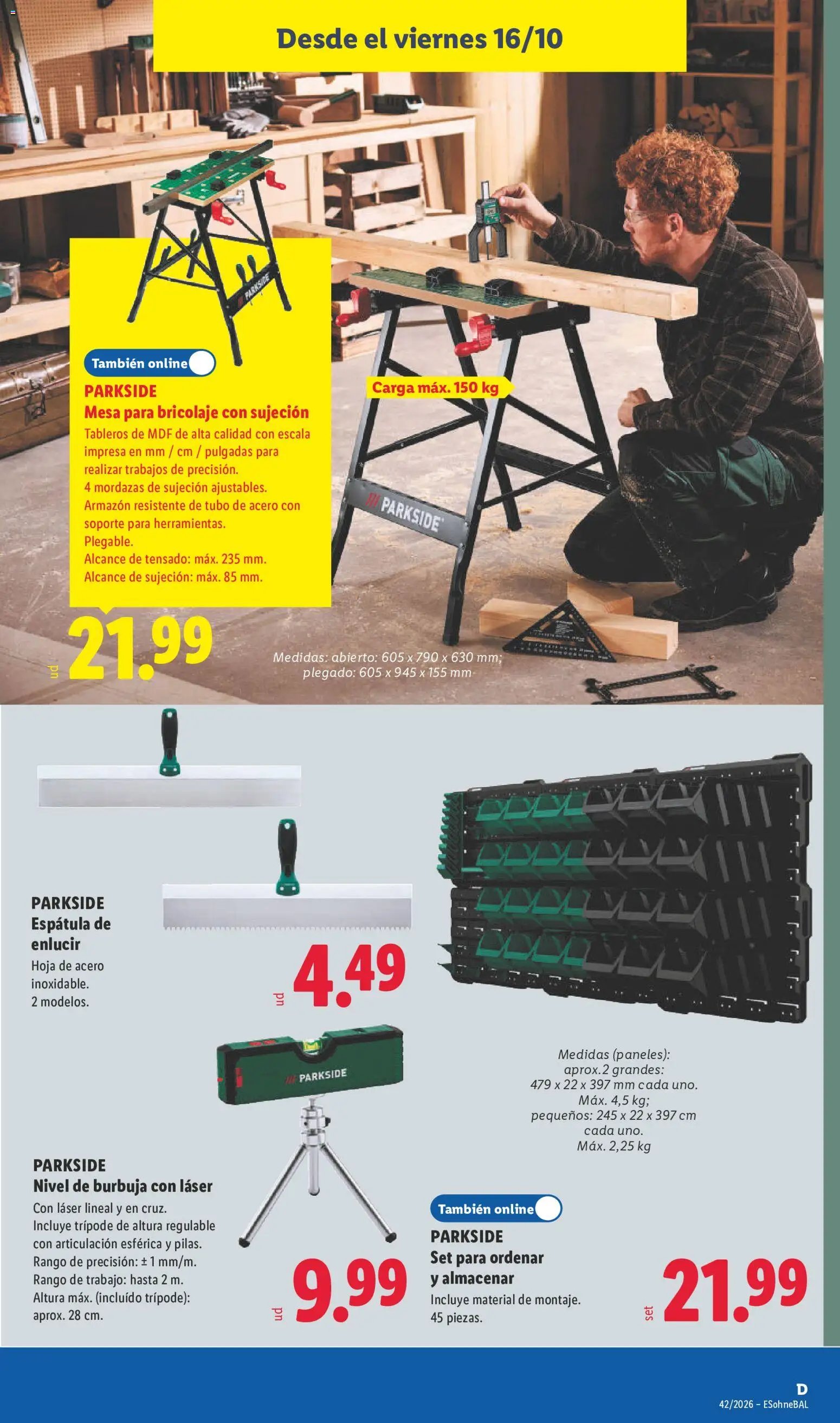 Lidl folleto de bazar