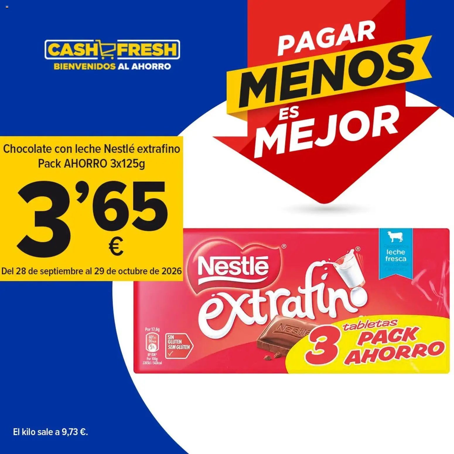 Cash Fresh Disfruta de tus marcas TOP favoritas y endulza tus momentos sin rascarte el bolsillo.