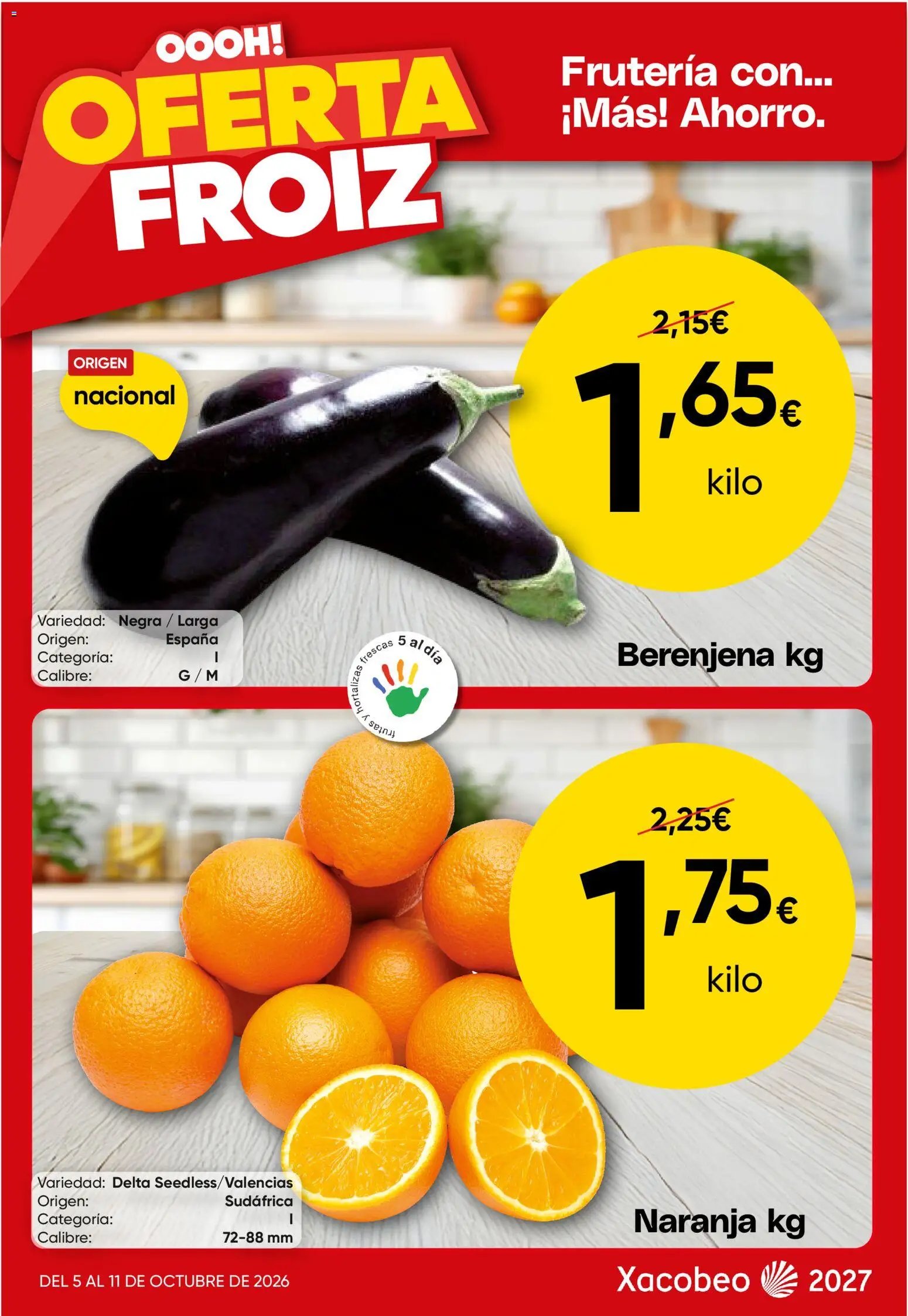 Froiz Oferta semanal