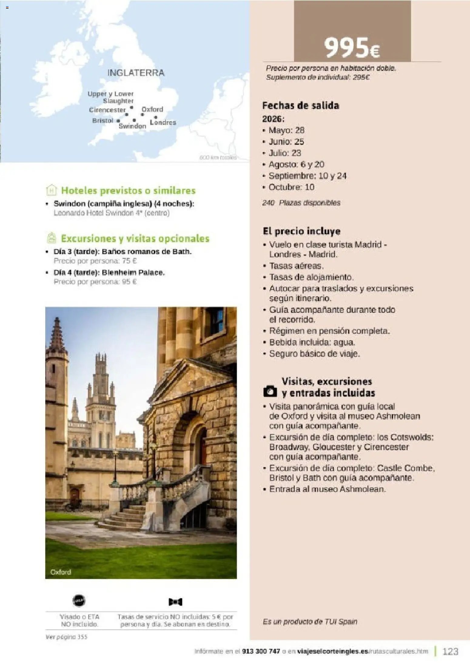 Viajes El Corte Inglés Rutas Culturales de la Comunidad de Madrid