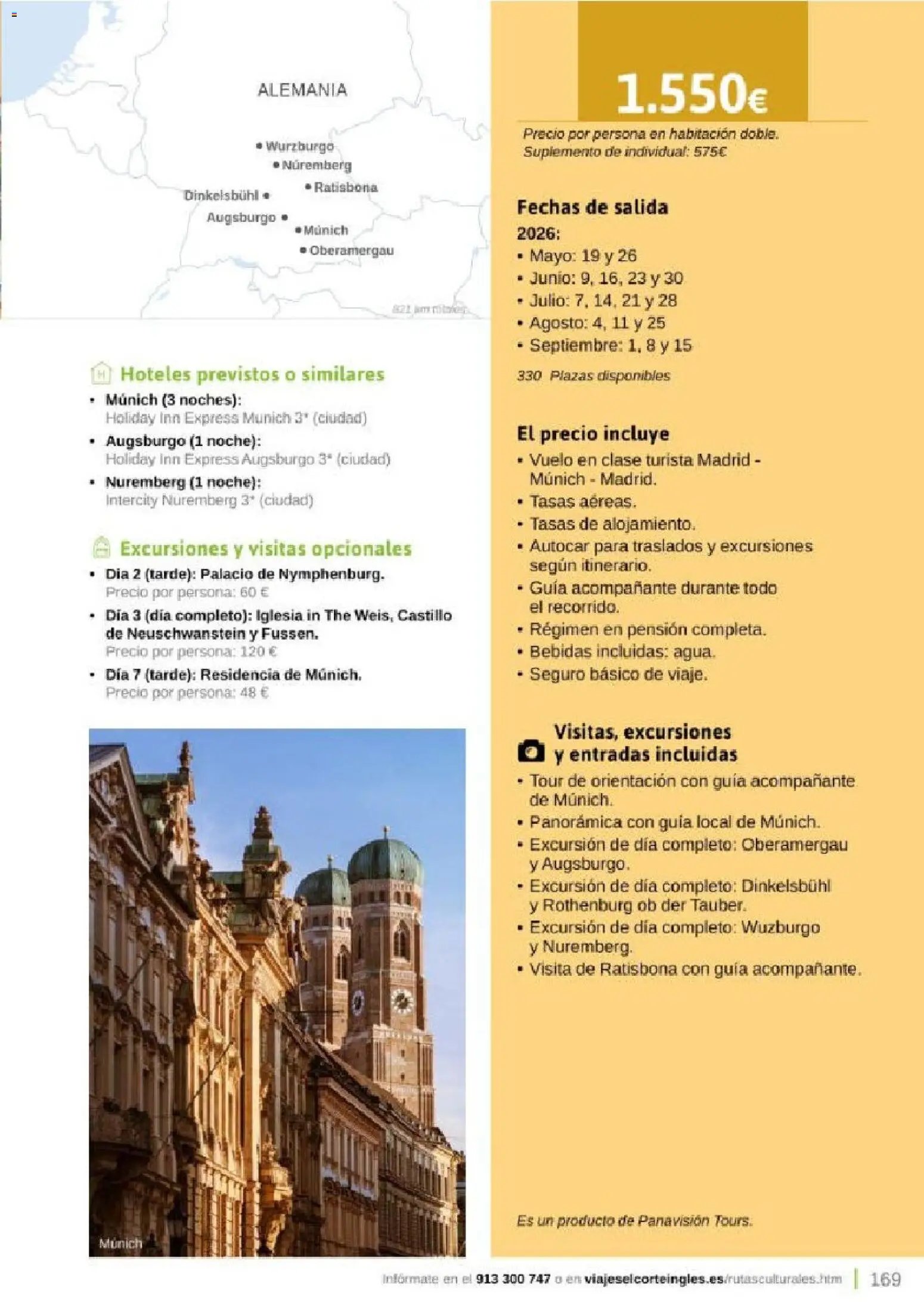 Viajes El Corte Inglés Rutas Culturales de la Comunidad de Madrid