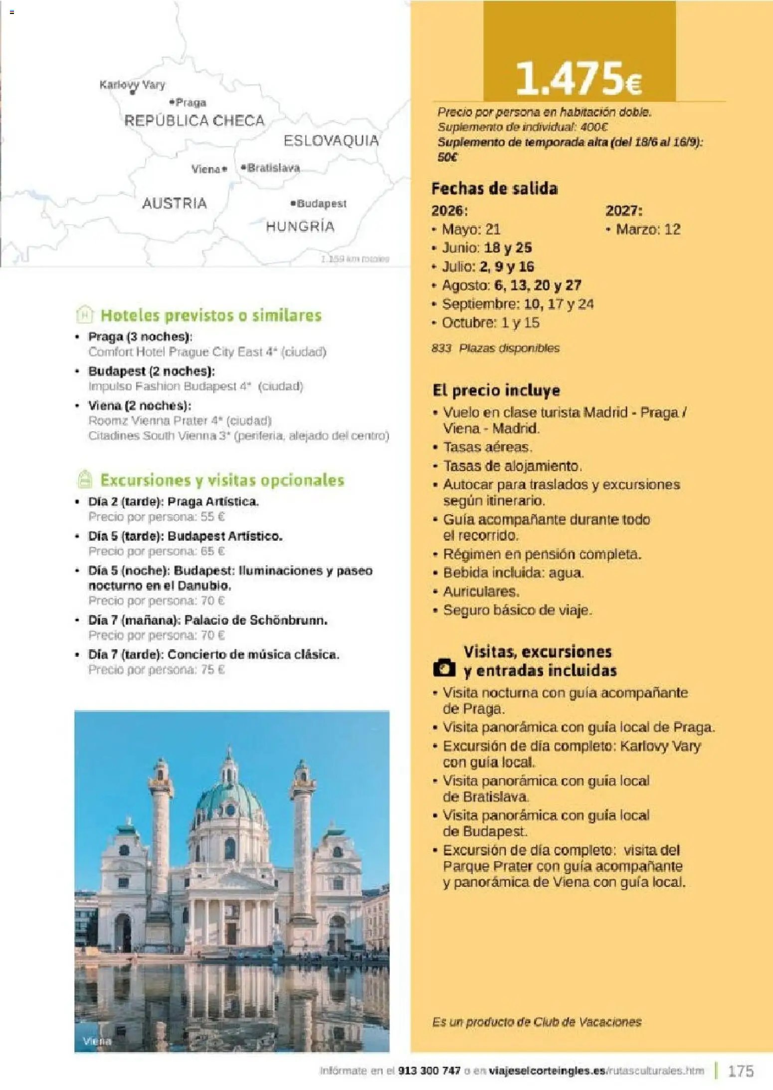 Viajes El Corte Inglés Rutas Culturales de la Comunidad de Madrid