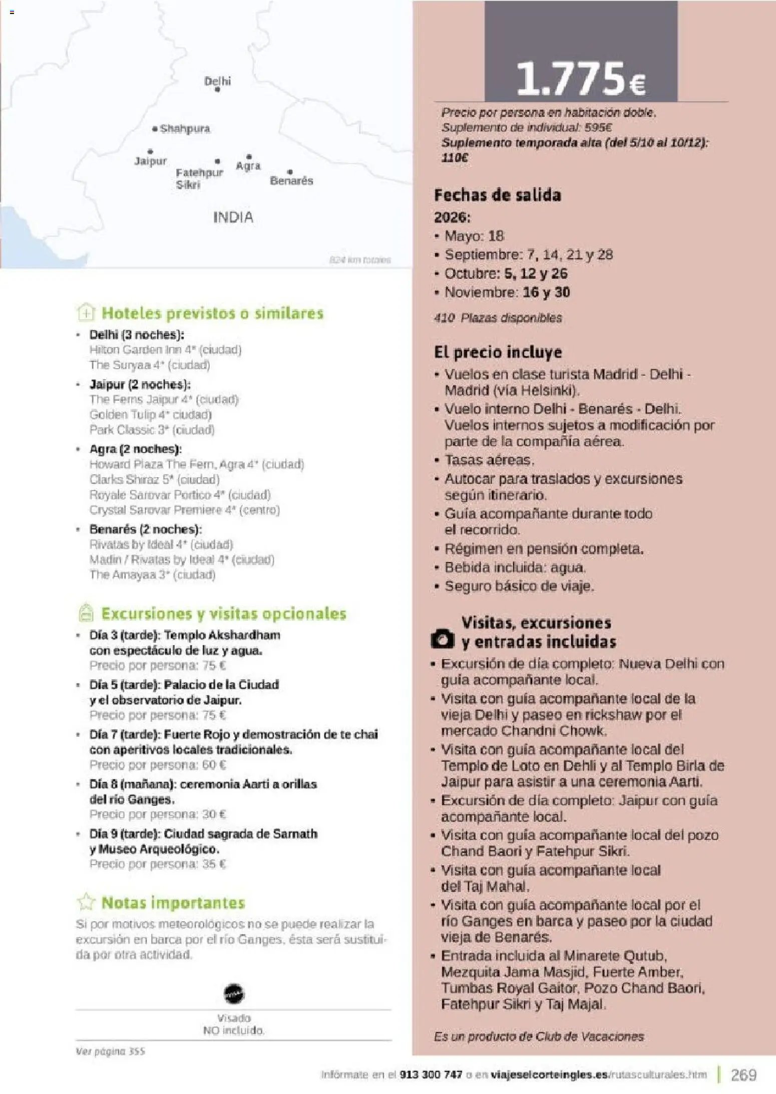Viajes El Corte Inglés Rutas Culturales de la Comunidad de Madrid
