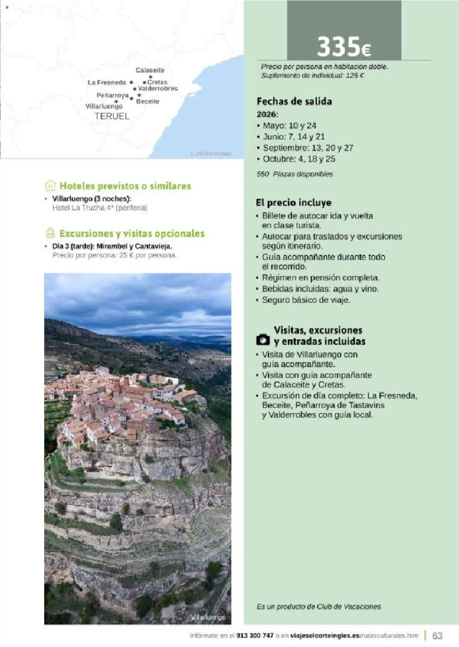 Viajes El Corte Inglés Rutas Culturales de la Comunidad de Madrid