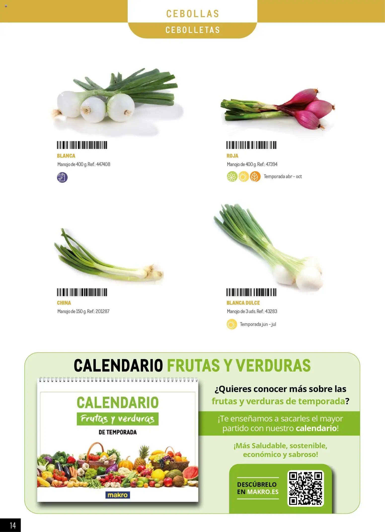 Makro - Especial Frutas y Verduras Península