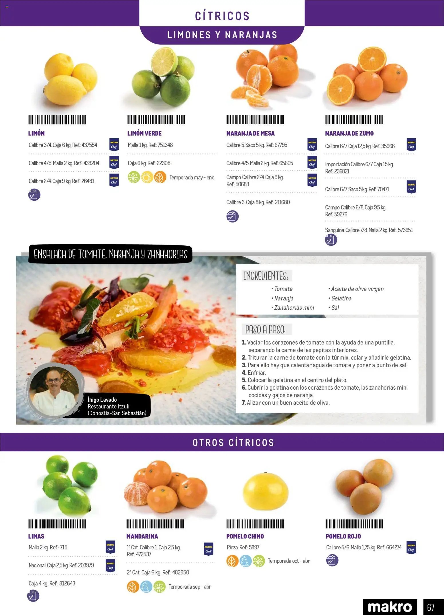 Makro - Especial Frutas y Verduras Península