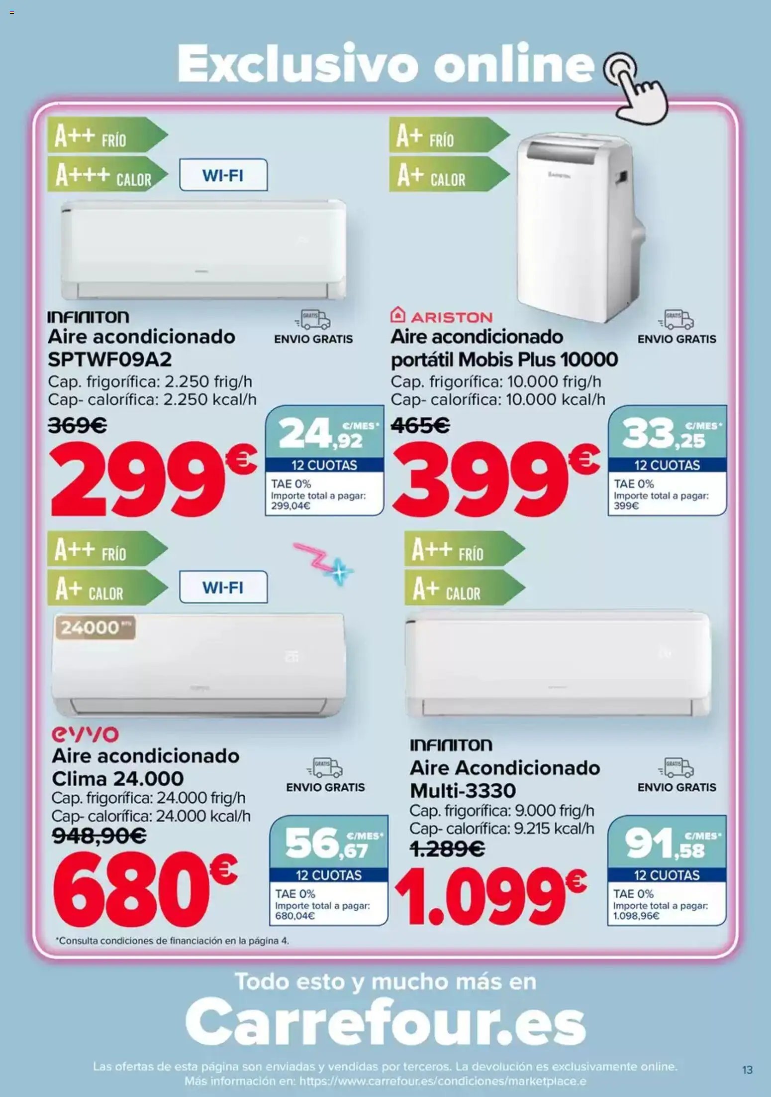 Carrefour Aire Acondicionado