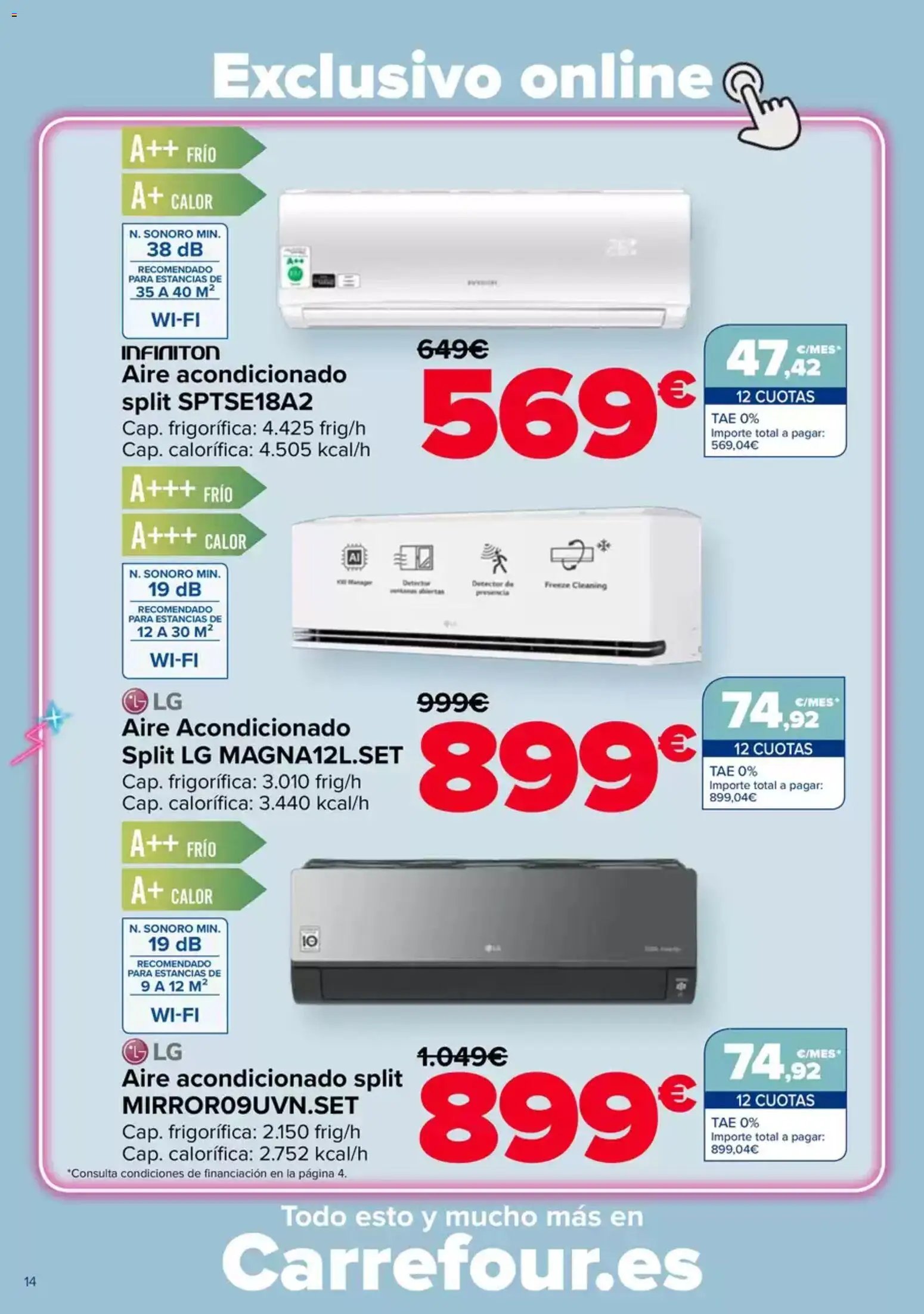 Carrefour Aire Acondicionado