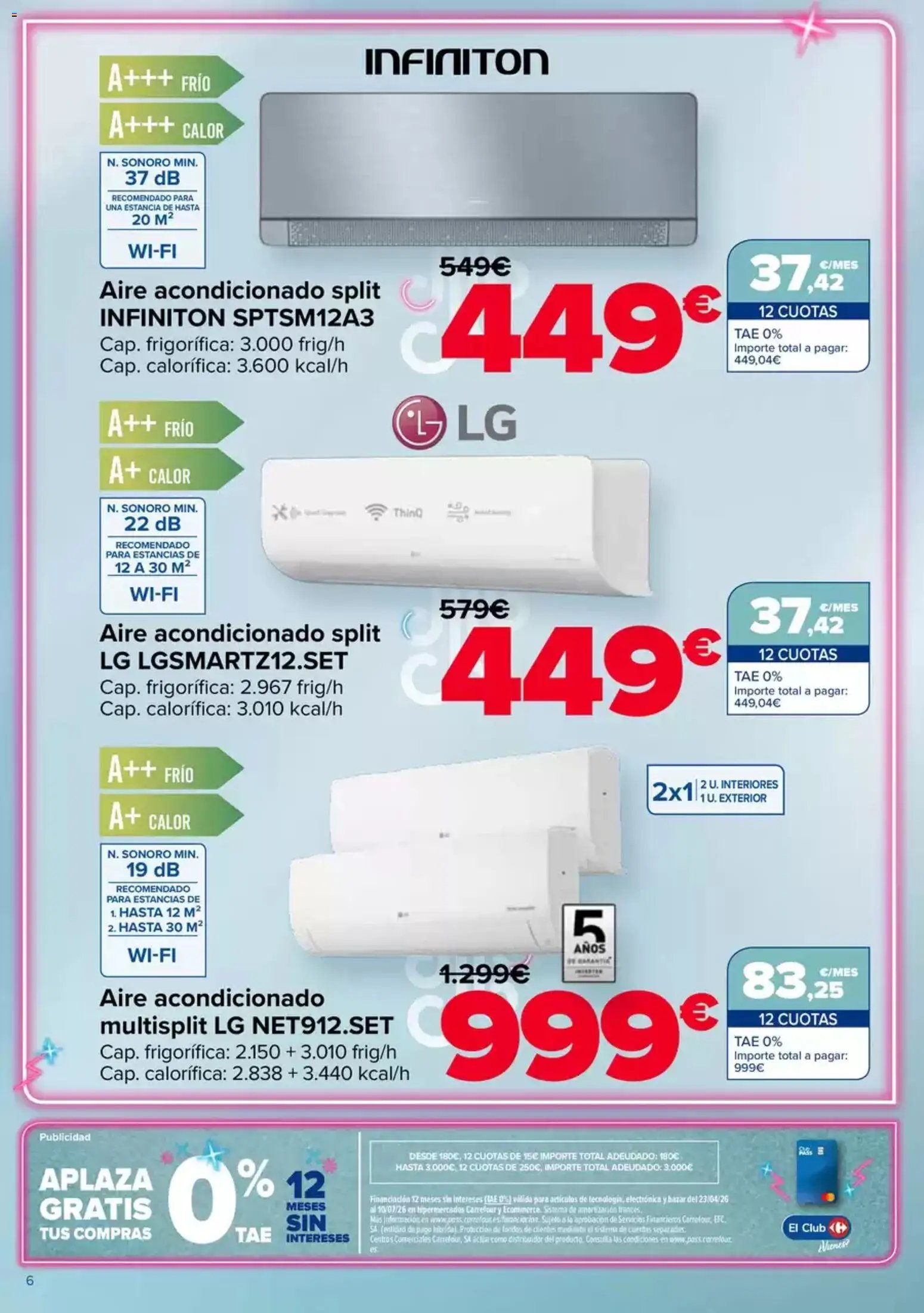 Carrefour Aire Acondicionado