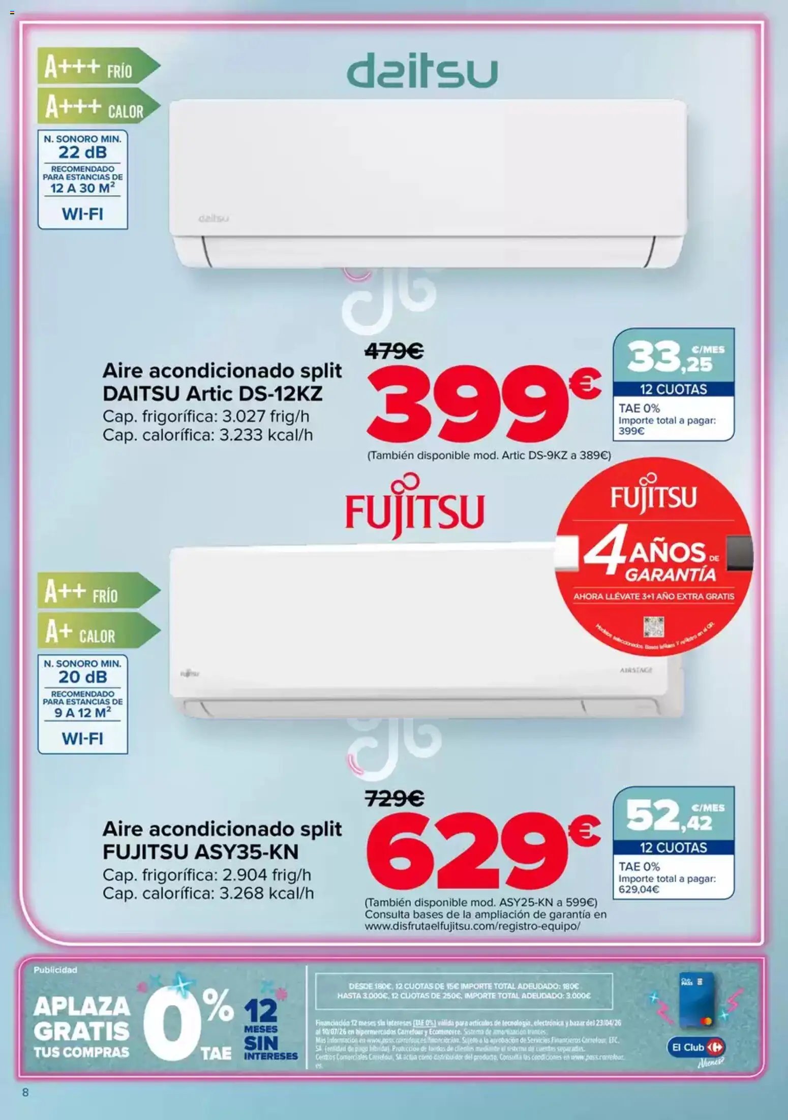 Carrefour Aire Acondicionado