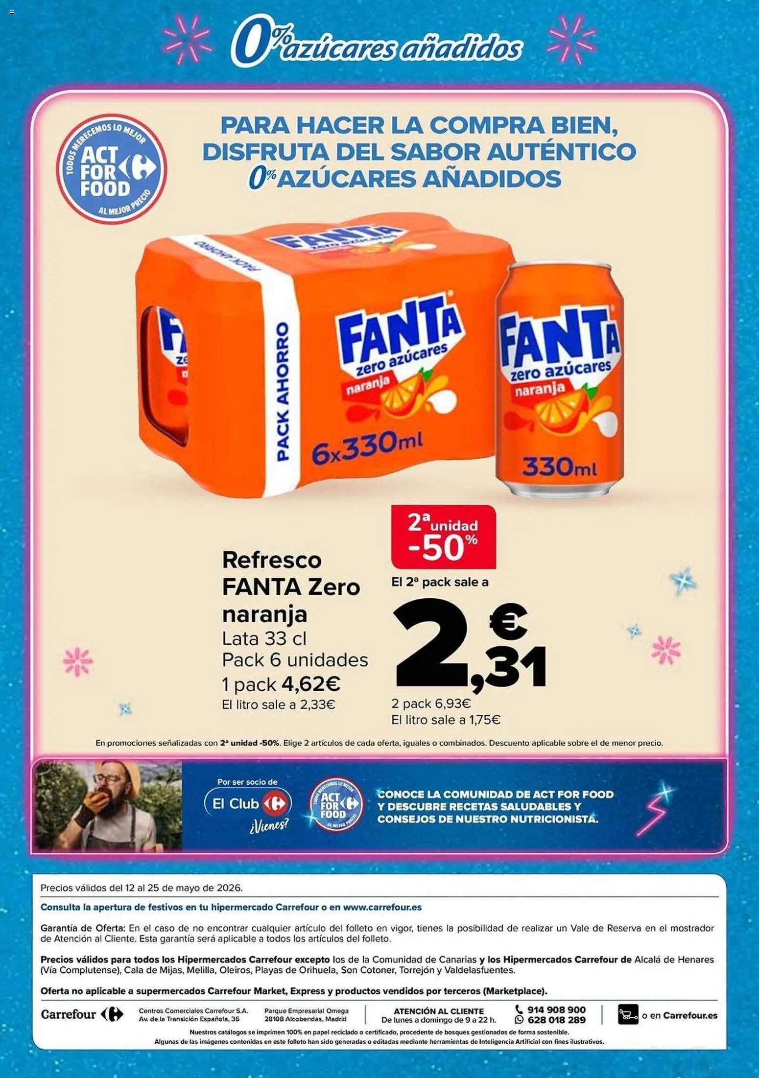 Carrefour AZUCARES AÑADIDOS